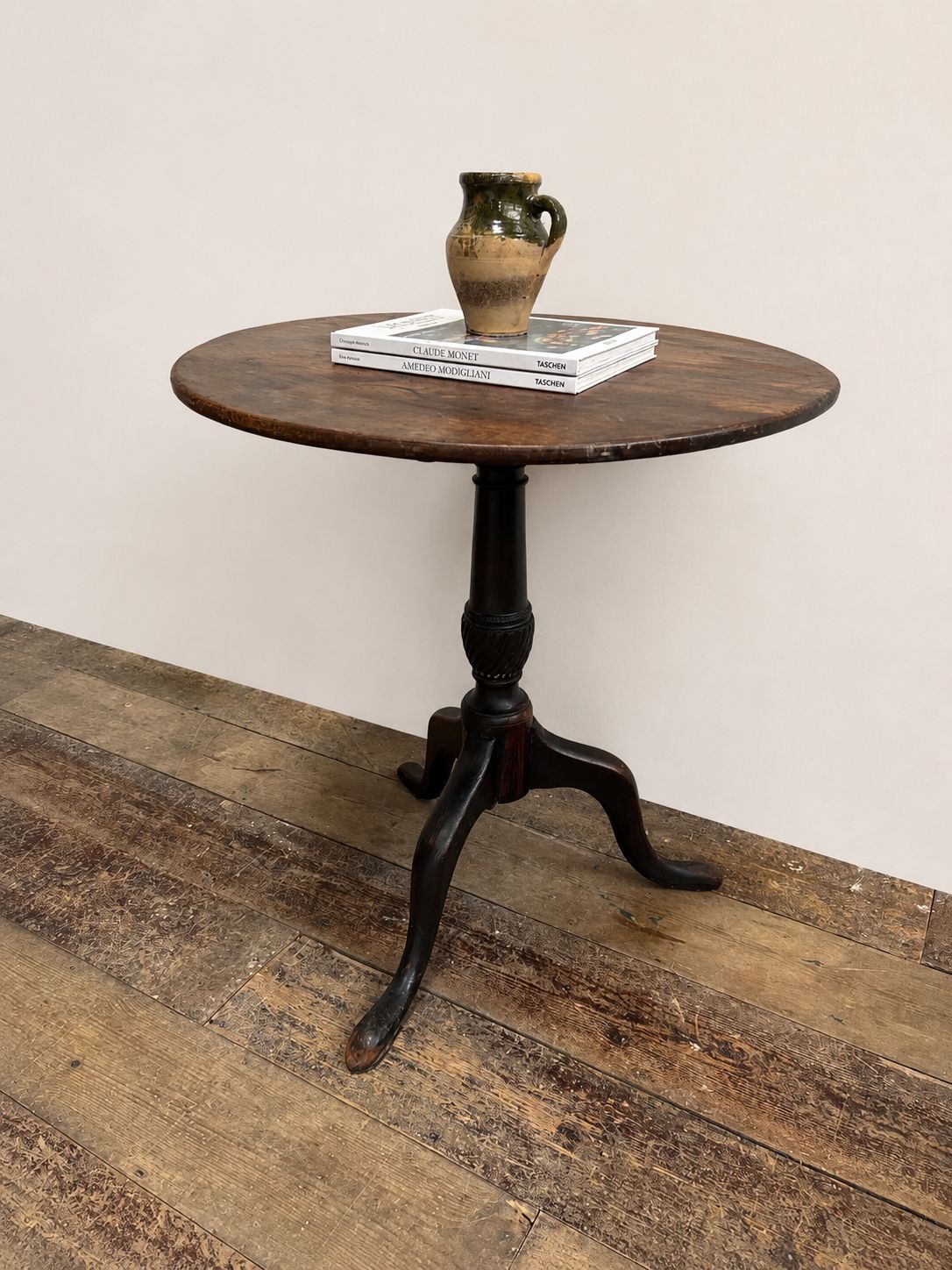Georgian Antique Mahogany Tilt Top Table photo 395.0