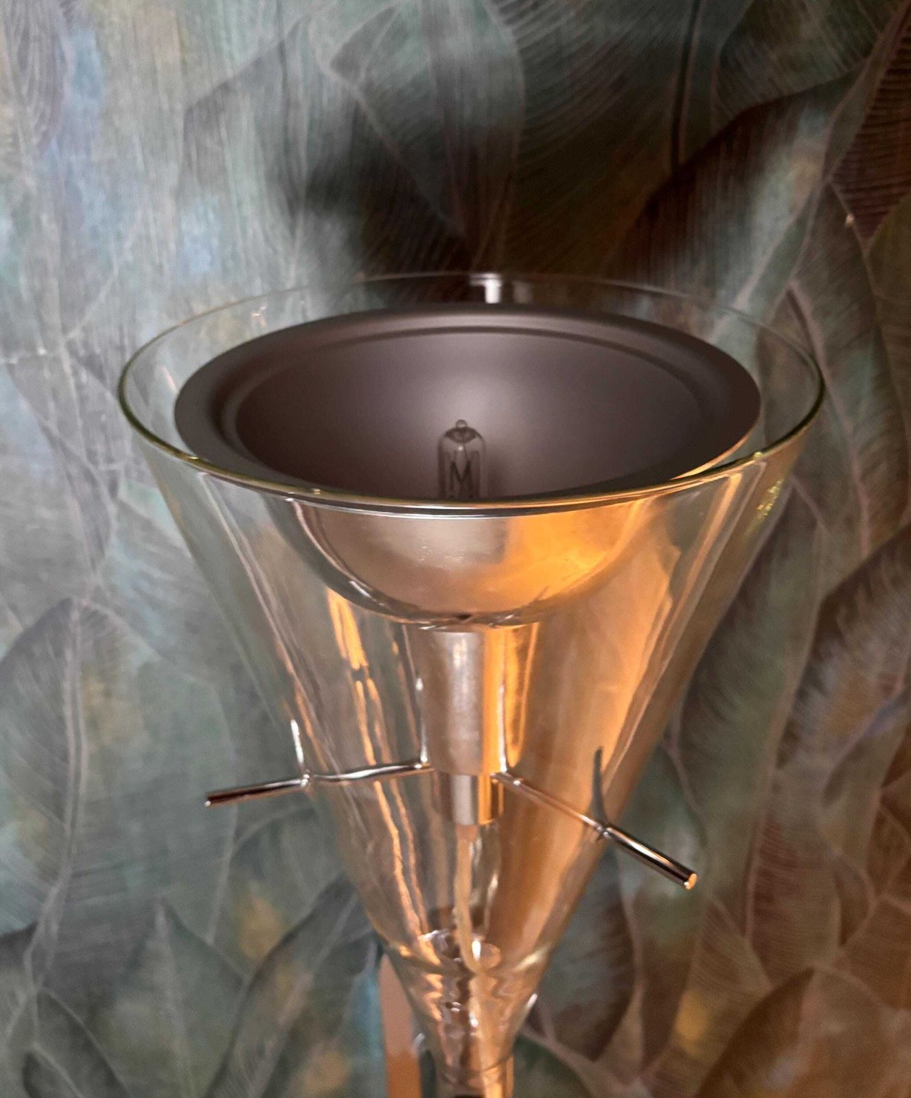 photo furniture Fontana Arte Flûte Wall Lamp, 1970s