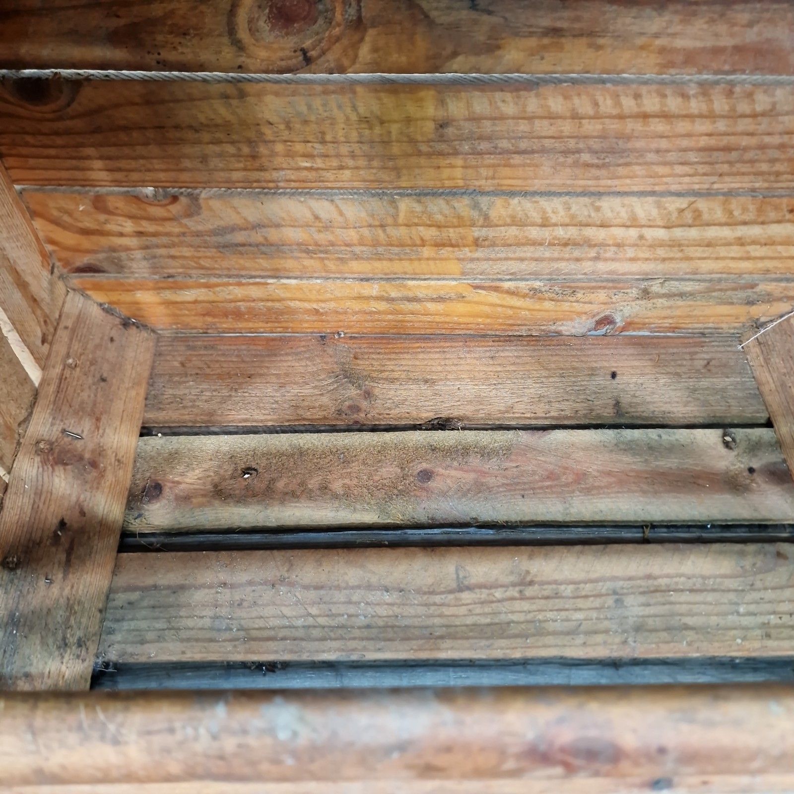 Vintage Wooden Crate Shelf Wall Display Rustic Pine Storage Box Upcycle Retro photo 60.0