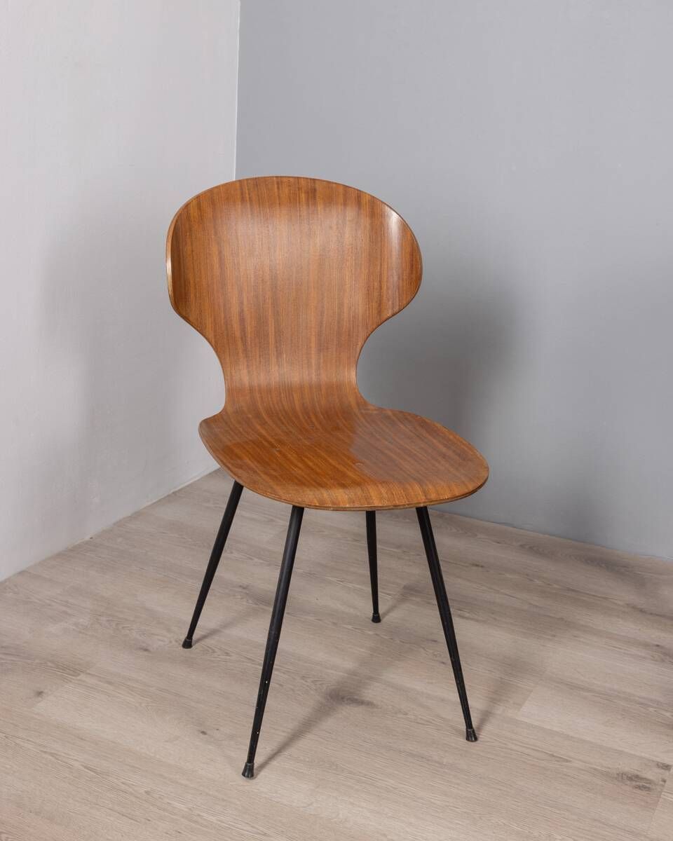 Vintage 1960s Wooden Desk And Chair Set Italian Design photo Furniture