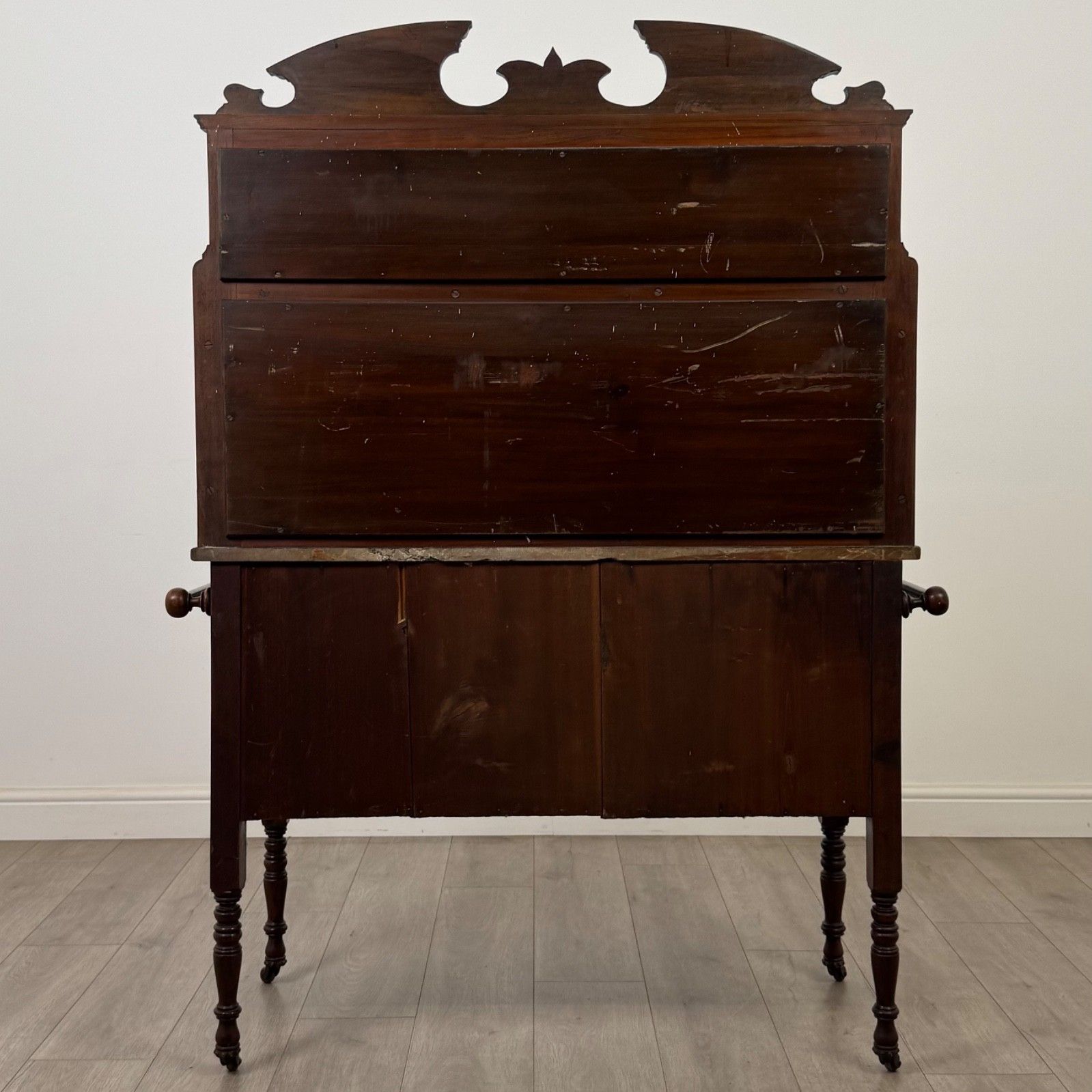 Antique 20th Century Edwardian Washstand In Walnut ( Af 5824 ) photo vinterior