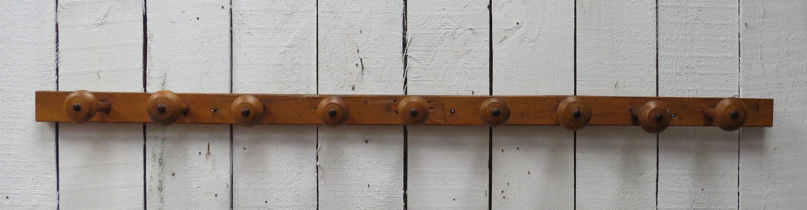 photo furniture Long Set Of Antique Faux Bamboo Coat Hooks