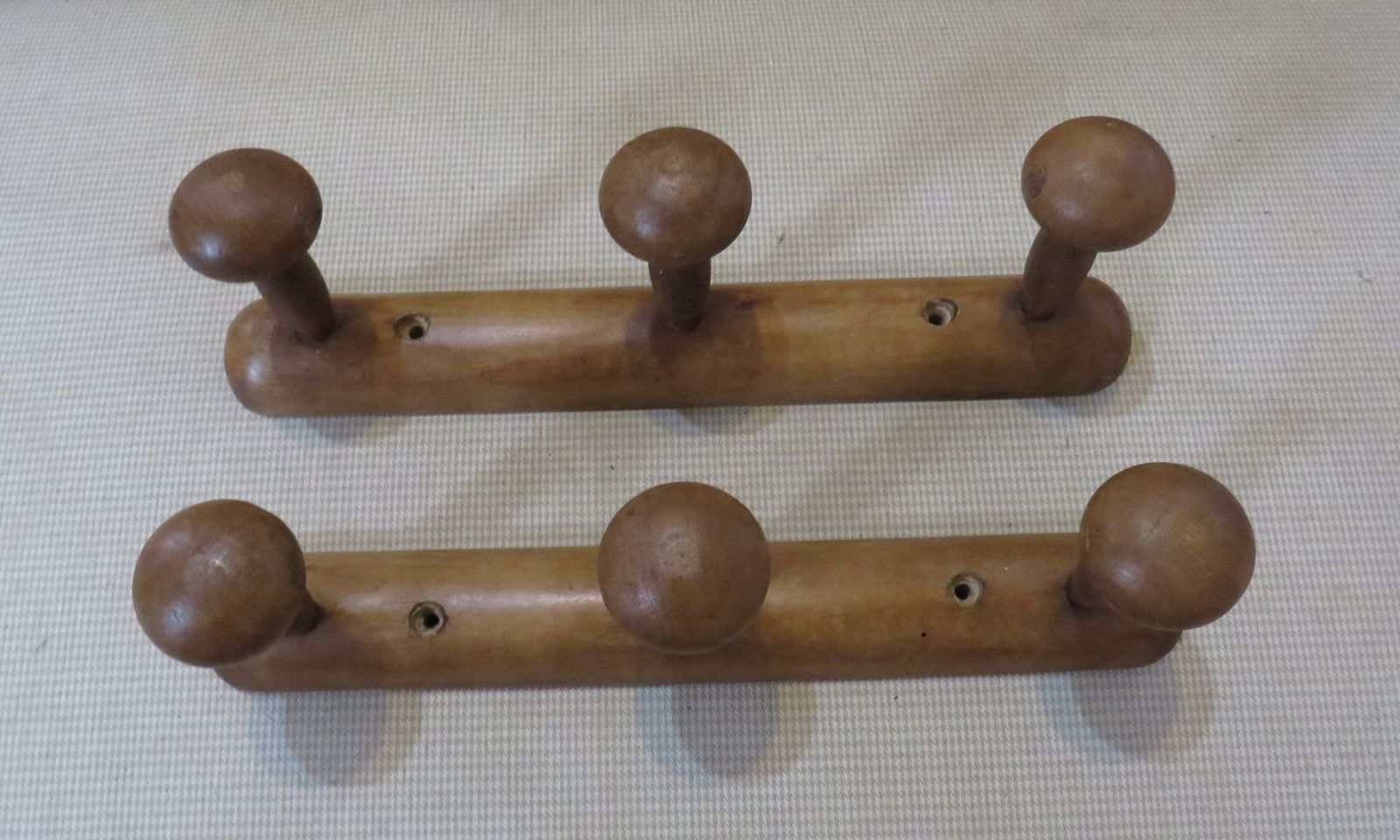 Pair Of 1920's French Coat Hooks photo Home Decor