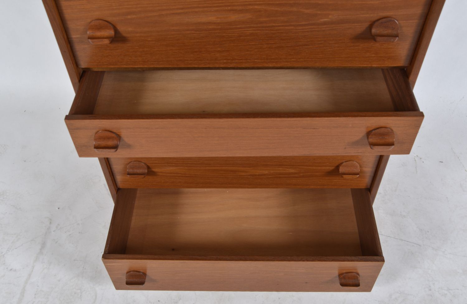 Midcentury 1960s Teak Tallboy Chest Of Drawers Stag Cantata Range By Ronald Carter photo buy