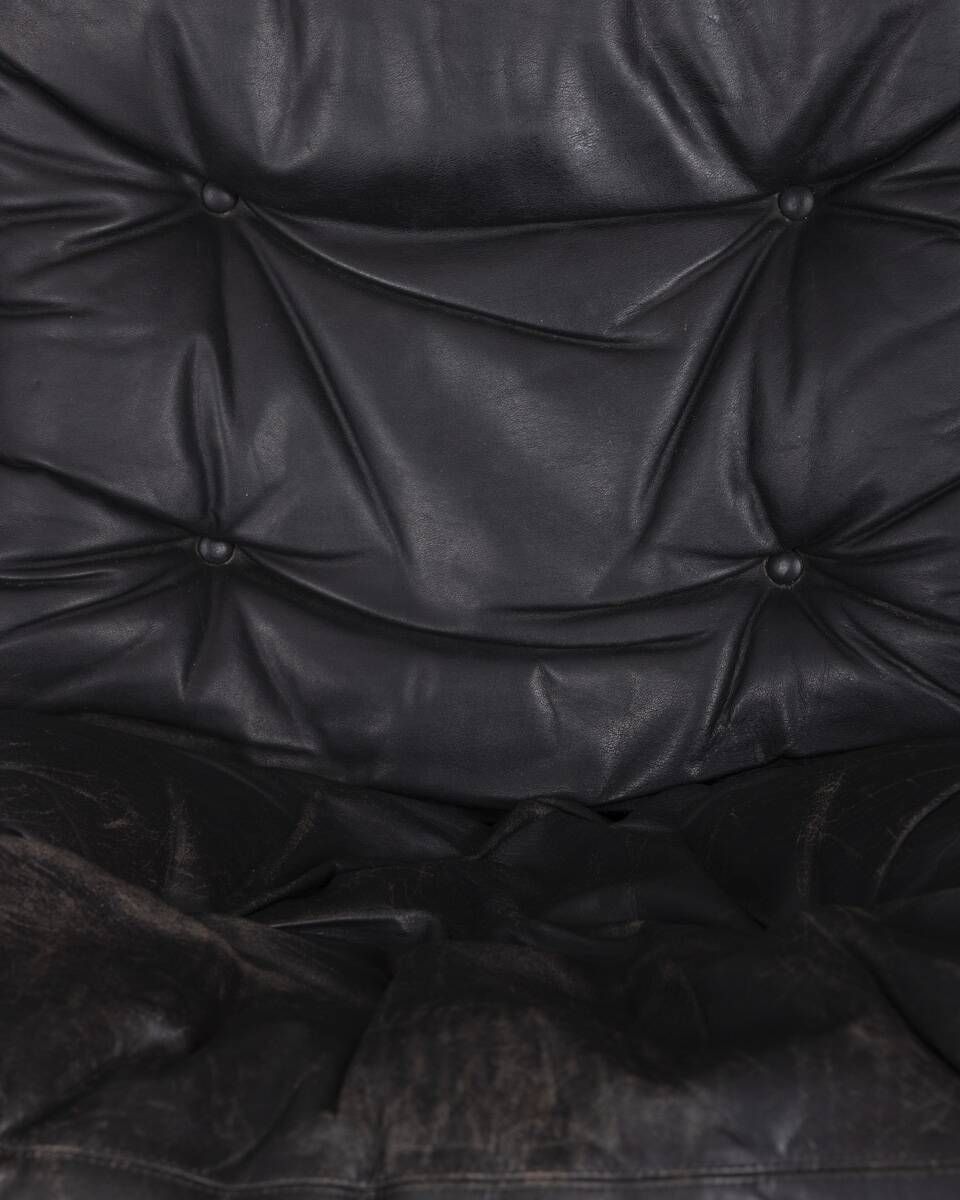 Pair Of Vintage Leather Armchairs From The 1970s, "Siesta", Designed By I. photo 1253.0