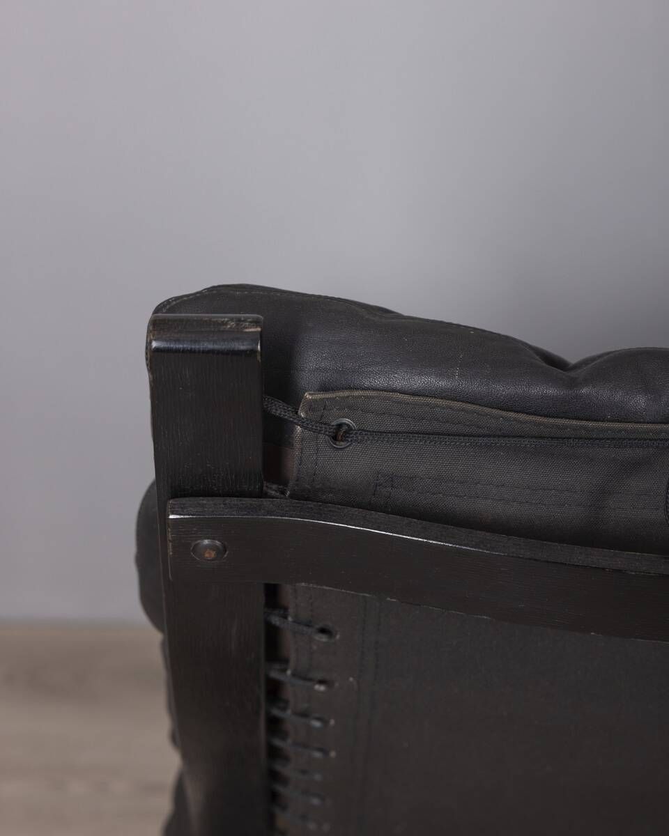 photo for sale Pair Of Vintage Leather Armchairs From The 1970s, "Siesta", Designed By I.