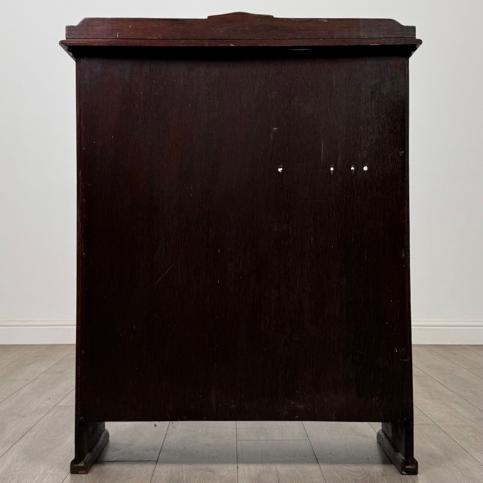 Antique 20th Century Edwardian Open Bookcase In Oak ( Af 5837 ) photo vinterior