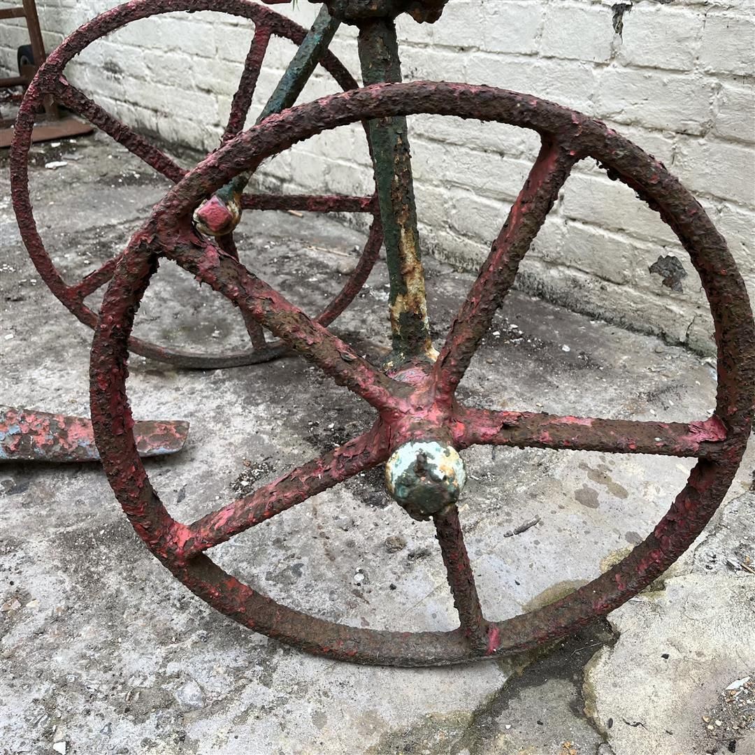 Garden Decor Antique Cast Iron Plough Mephisto By Eh Roberts photo
