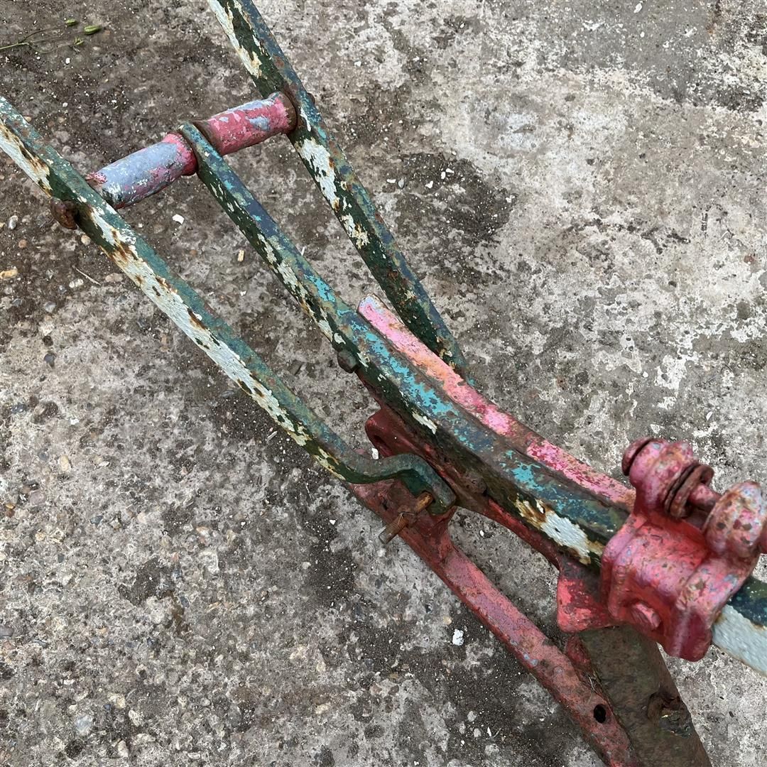 photo vinterior Antique Cast Iron Plough Mephisto By Eh Roberts