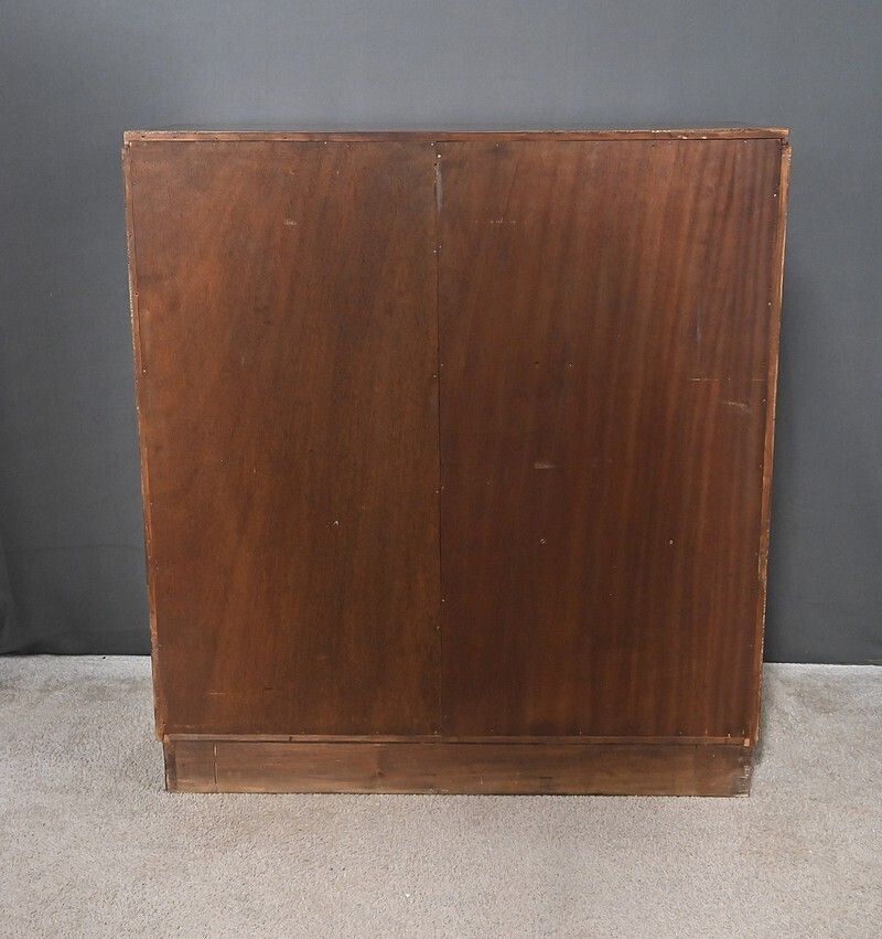 photo vintage Art Deco Bibus In Elm Burl Veneer – 1940