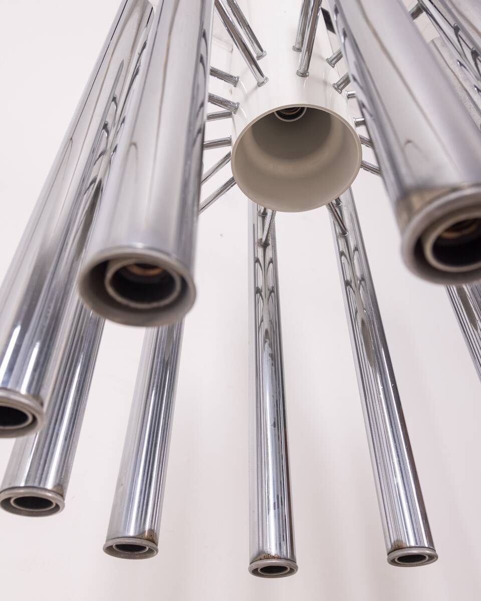 Vintage Chandelier 80's Mod. Teodora Design Angelo photo vinterior