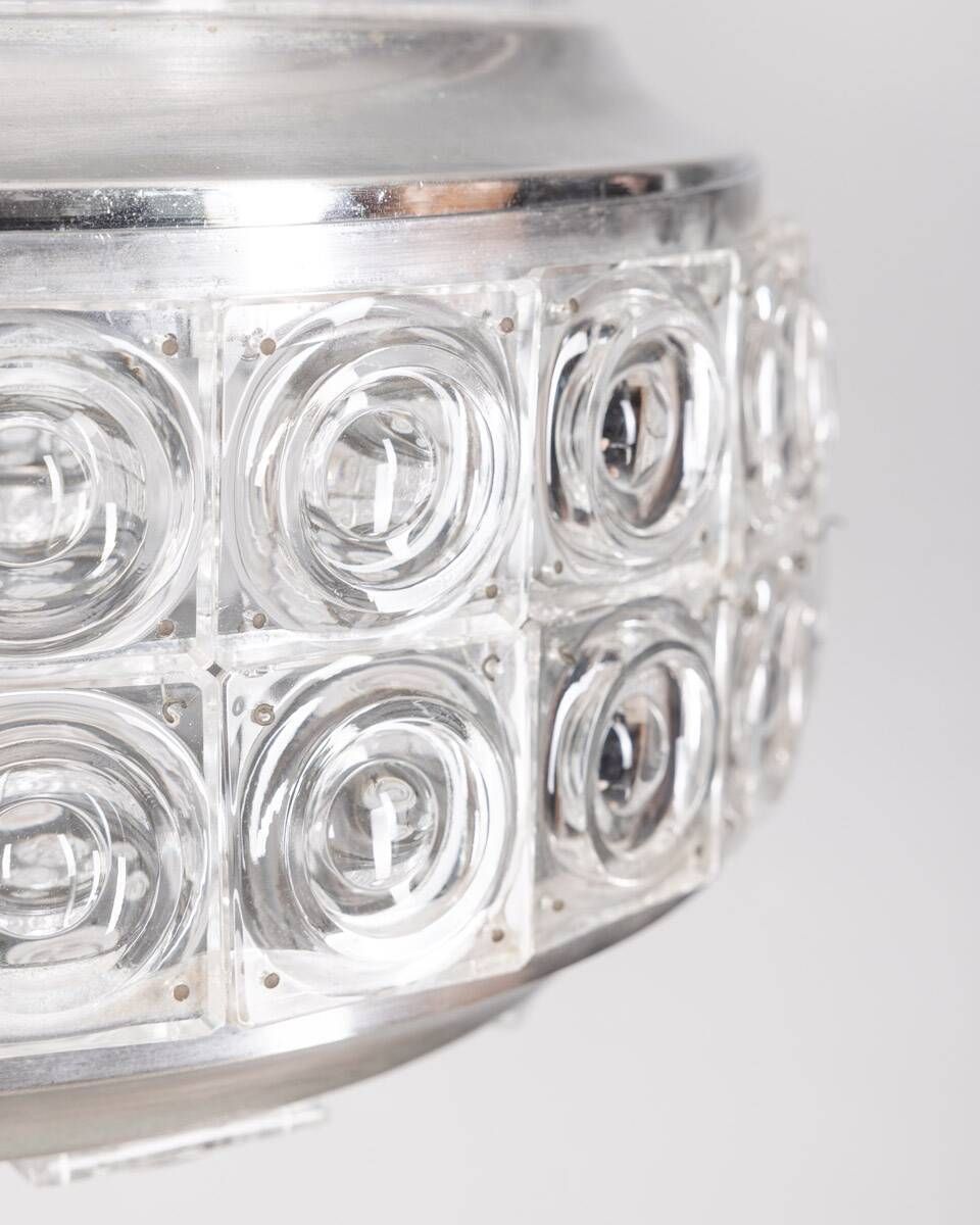 Vintage 60s Crystal Chandelier Decorated Design Kinkeldey photo vintage