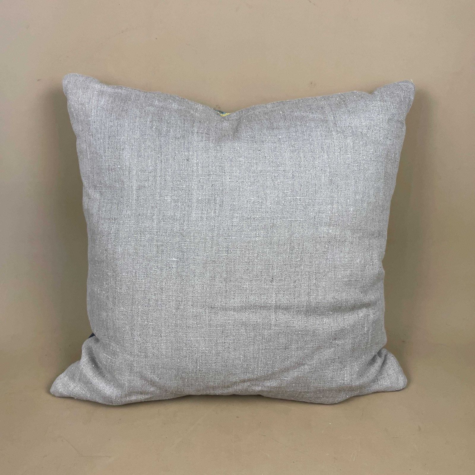 photo furniture Yellow Floral Cushion Feather Filled John Lewis Embroidered Throw Pillow Sofa Accent Vintage Style Elegant