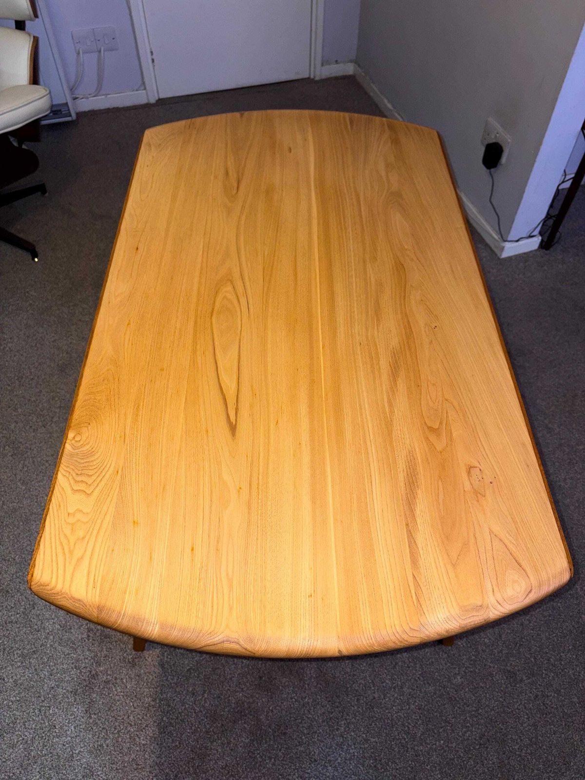 photo vinterior Ercol Blonde Gold Label Model 384 Dining Table   Retro   Vintage   G Plan Era
