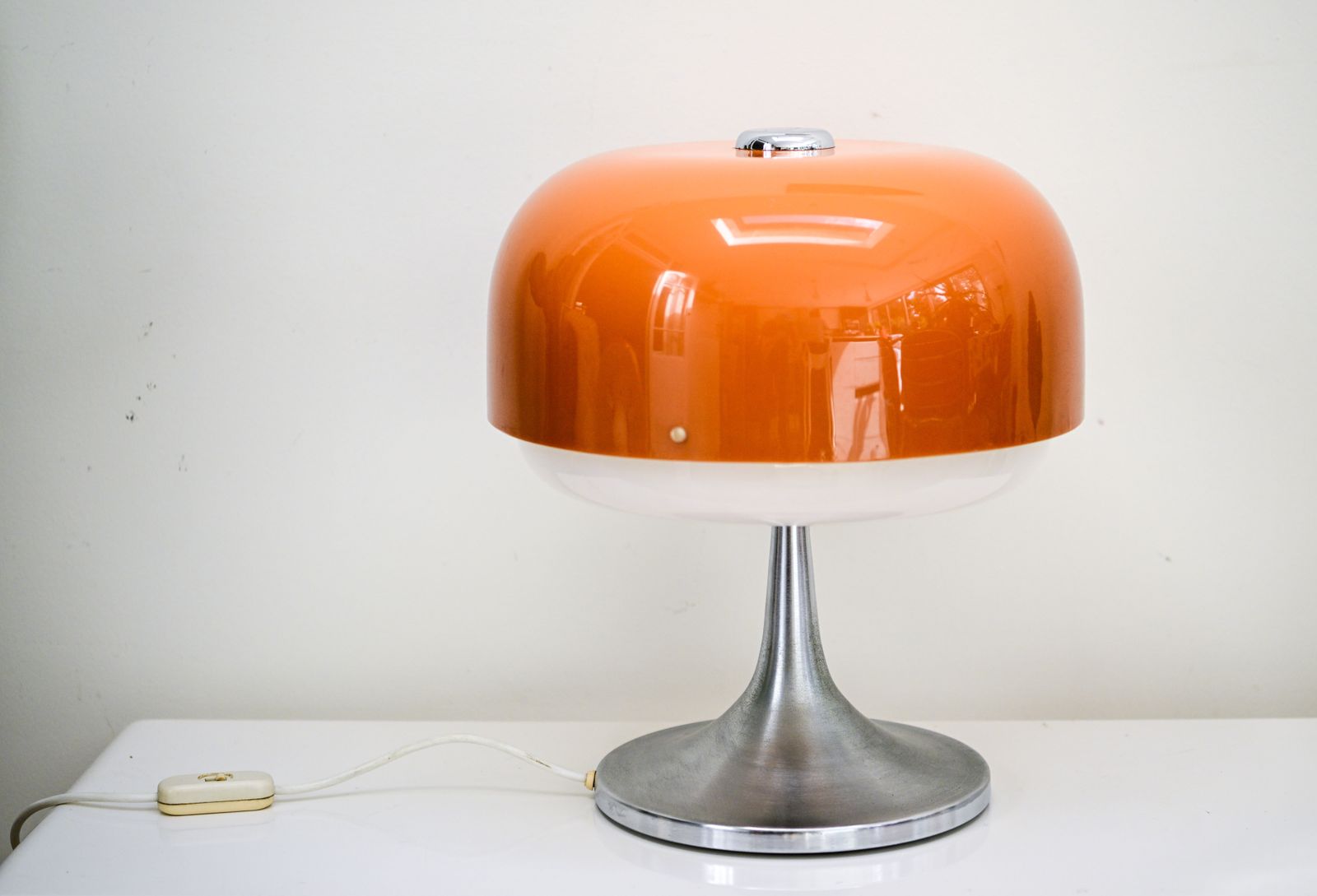Harvey Guzzini Medusa Table Lamp 1960's photo for sale