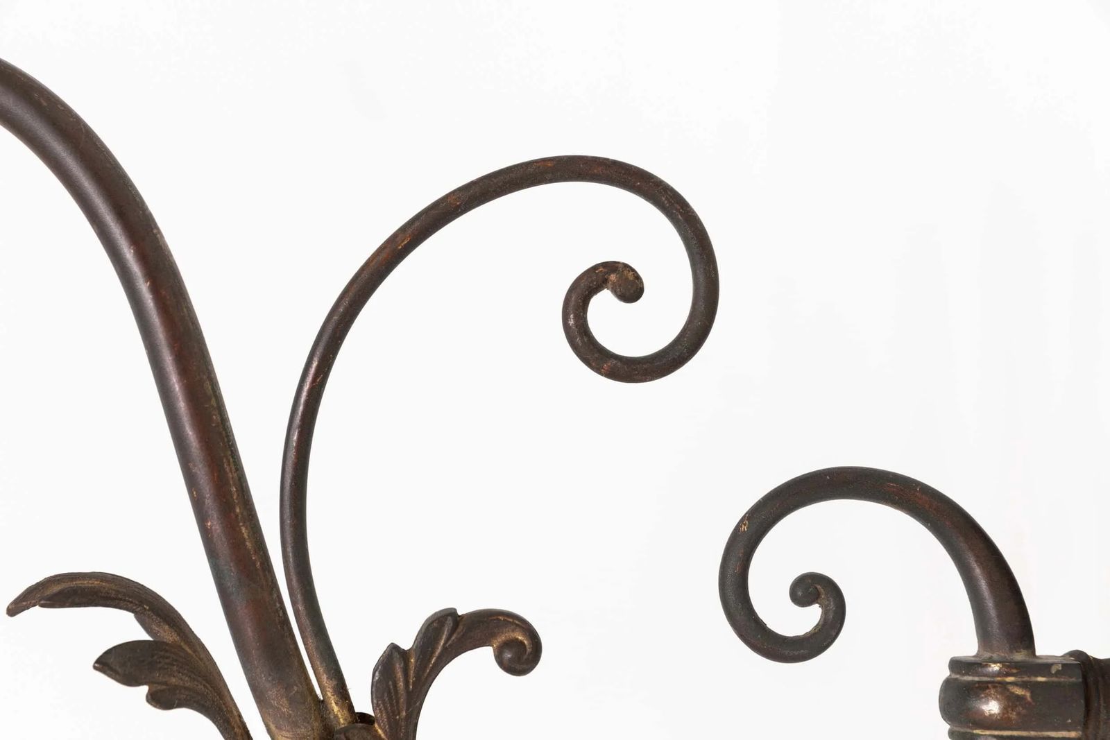 Pair Of Edwardian Art Nouveau Brass Wall Lamps photo furniture