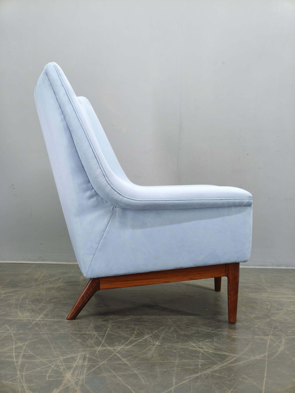 Deense highback loungestoel uit de jaren 1960 van Slagelse Møbelvaerk photo Meubels