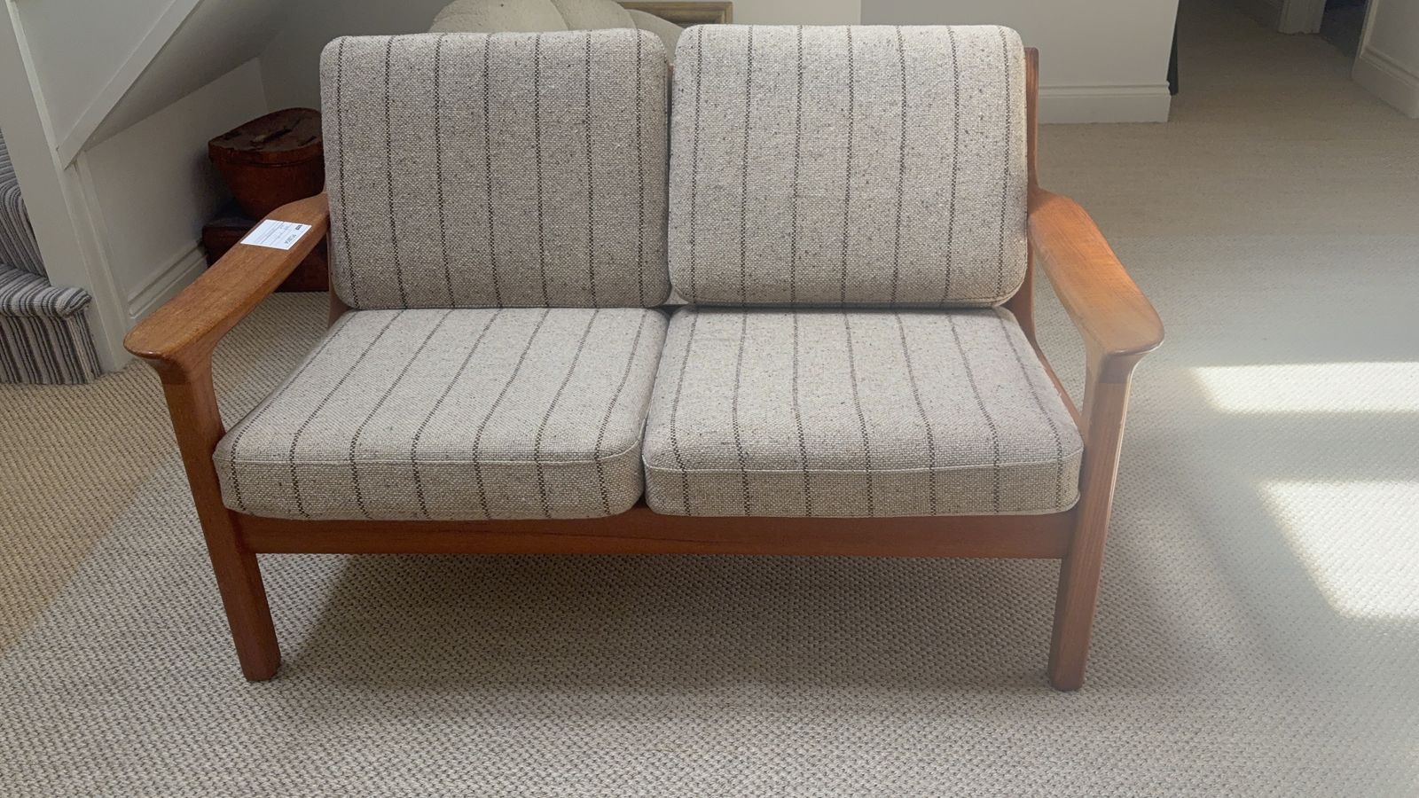 Vintage Danish 2 Seater Sofa photo furniture