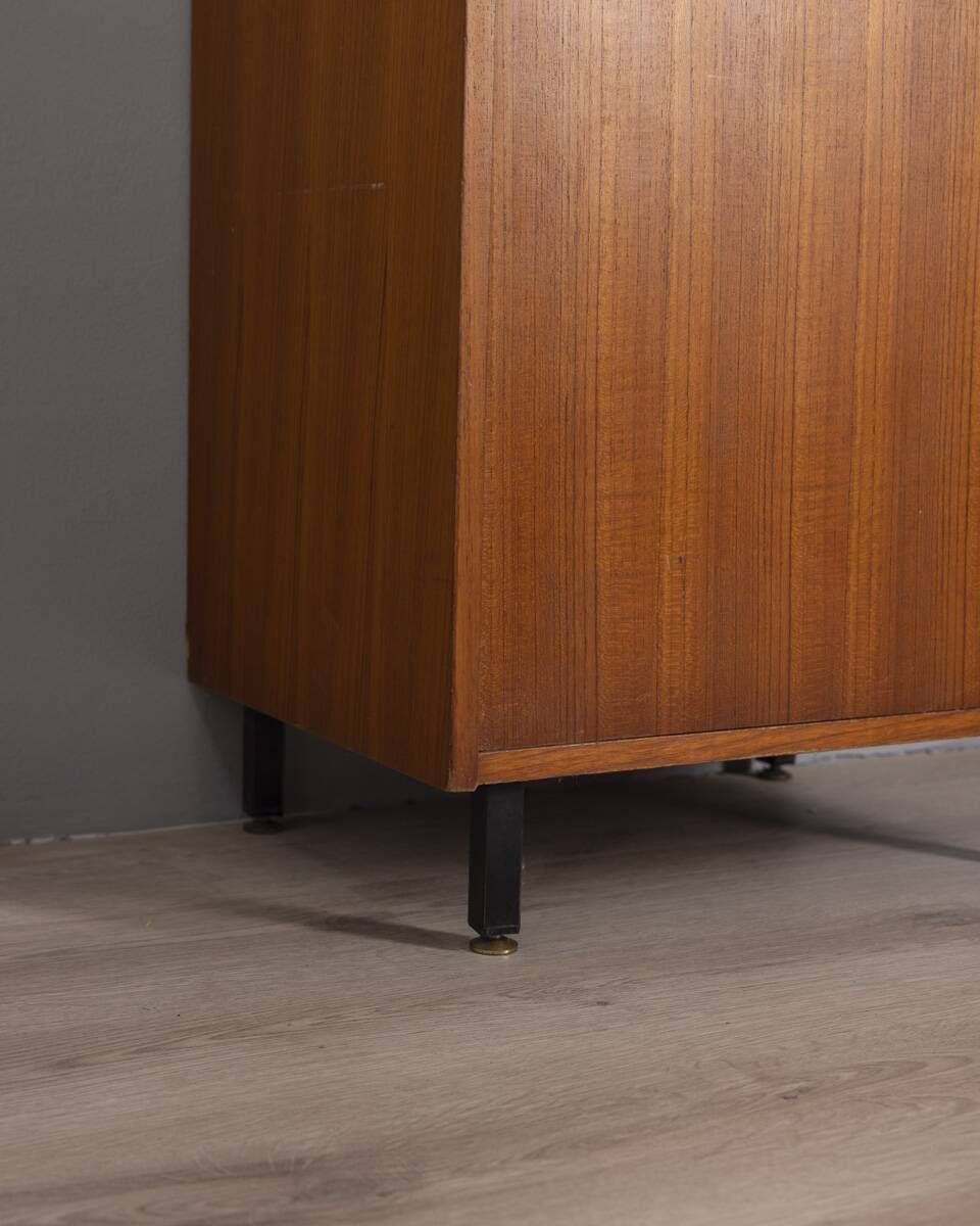 Vintage 1960s Wooden Wardrobe Designed By Zam Milano Italy photo for sale