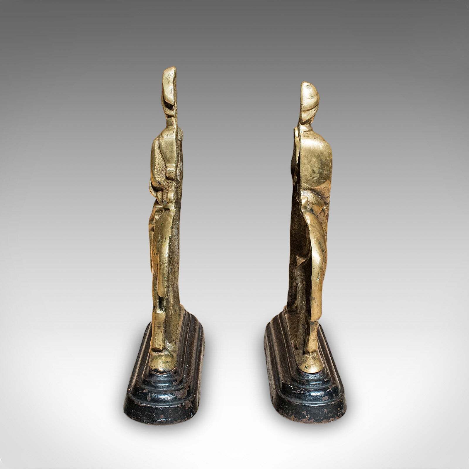 Pair Of Antique Mounted Horse Rider Bookends, English, Book Rests, Victorian photo vinterior