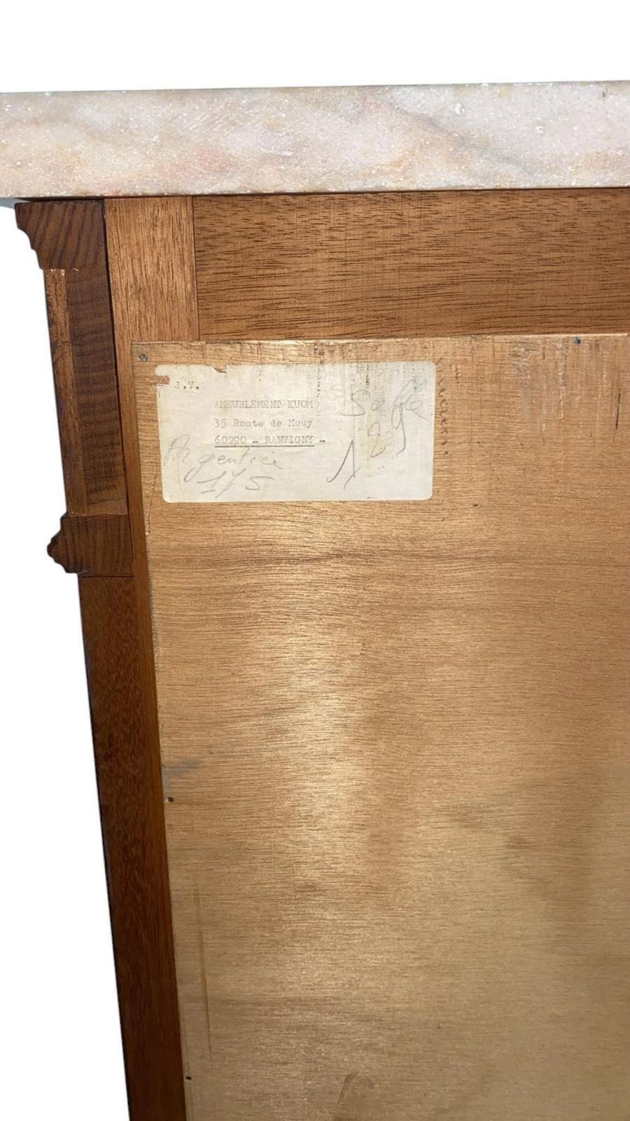 photo for sale Directoire Vitrine French Display Cabinet 1910