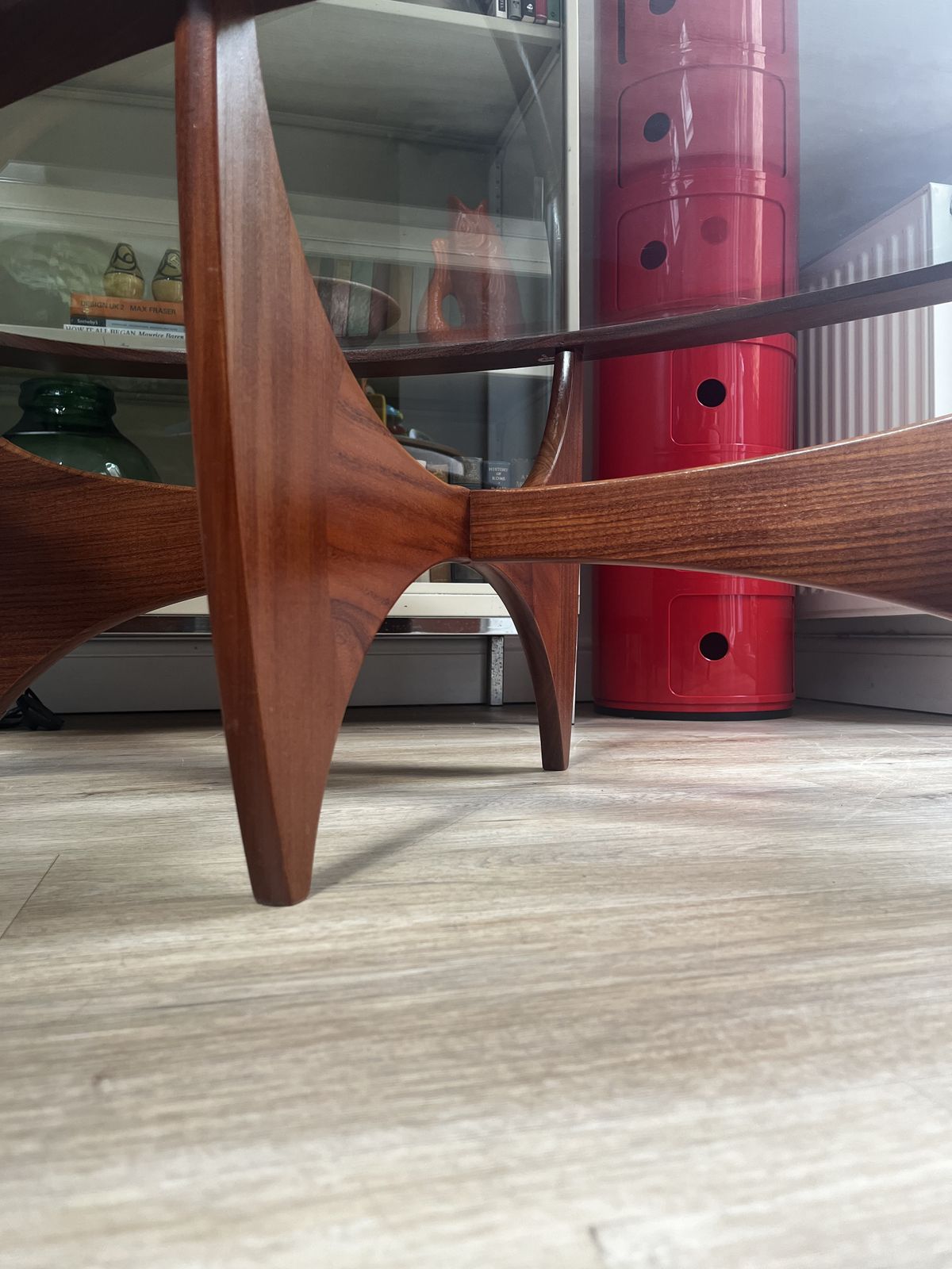 Vintage Mid Century G Plan Astro Coffee Table Oval photo for sale