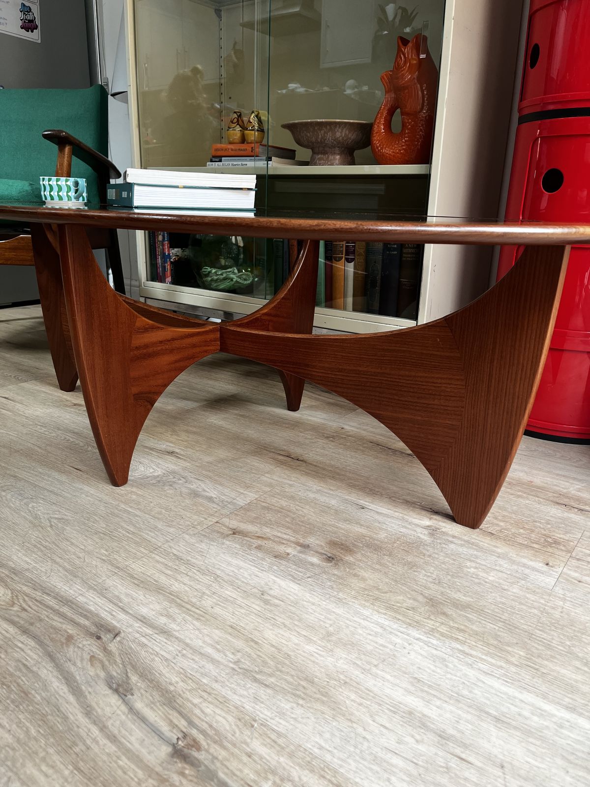 Vintage Mid Century G Plan Astro Coffee Table Oval photo buy