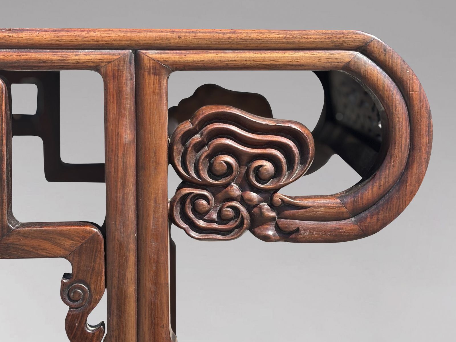 Late 19th Century Chinese Hongmu & Amboyna Altar Table photo 2900.0