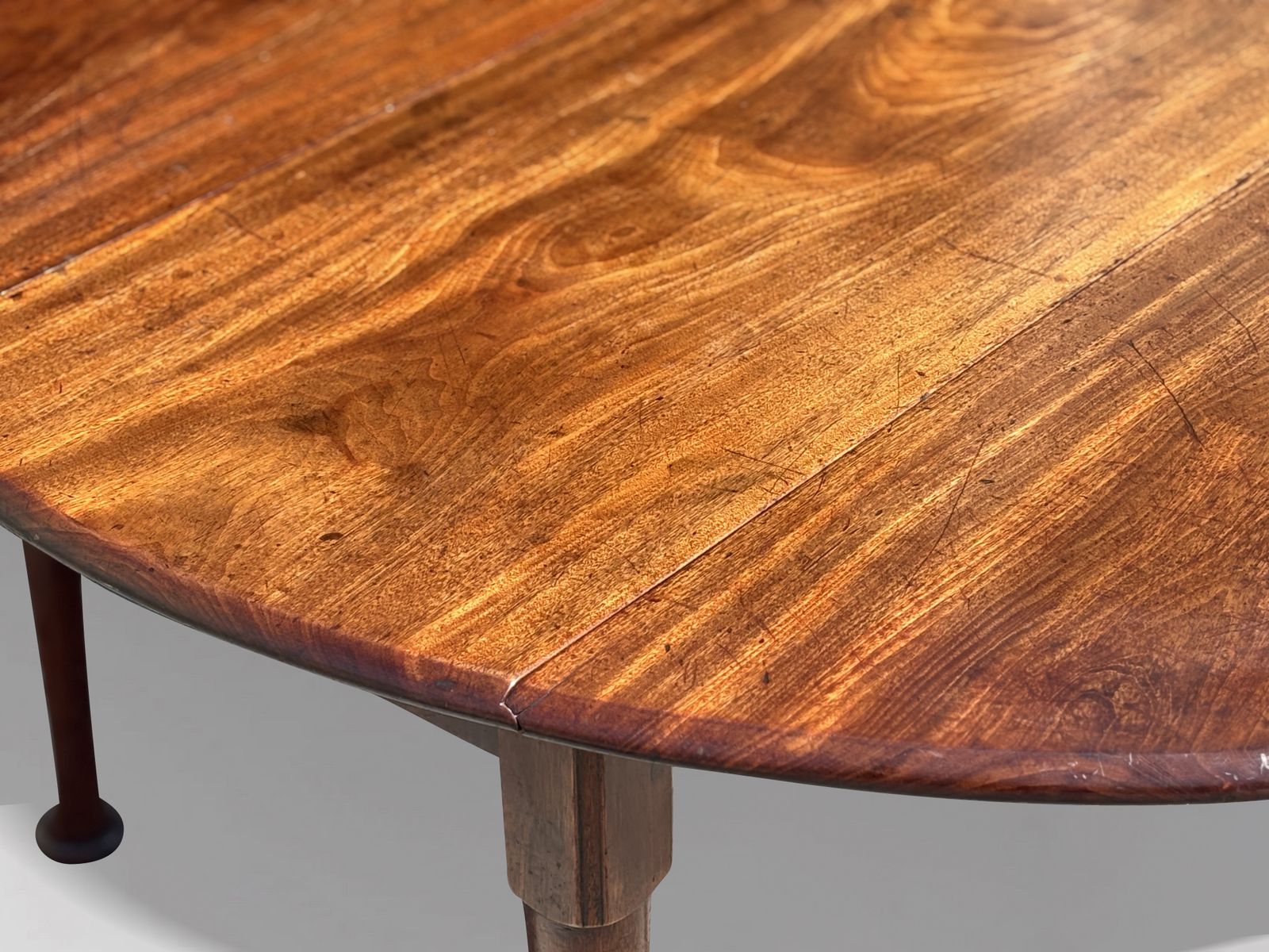Mid 18th Century George II Period Mahogany Drop Leaf Dining Table photo Furniture