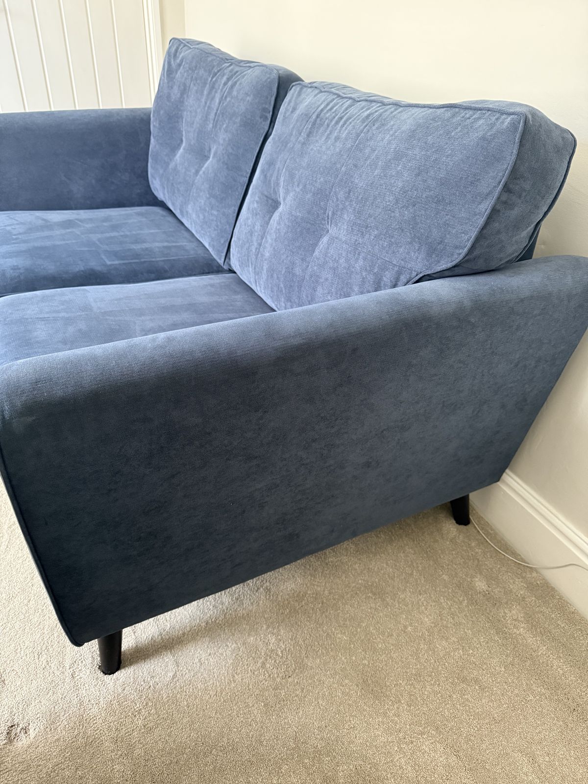 Denim Blue Fabric Sofas photo 600.0