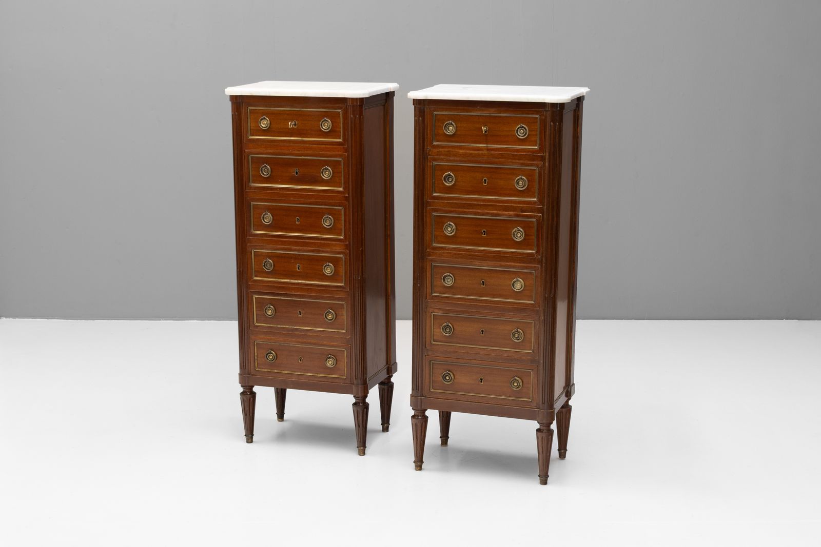 Pair Of Mahogany Chests photo furniture