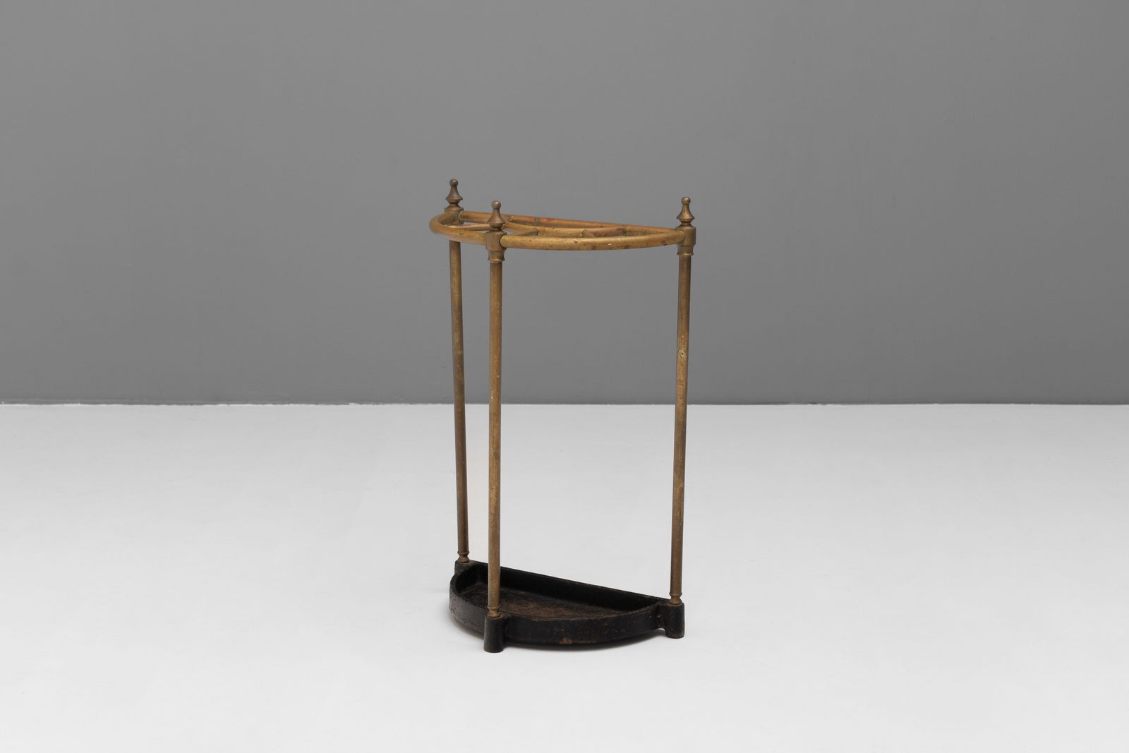 Demi Lune Brass Stick Stand photo furniture