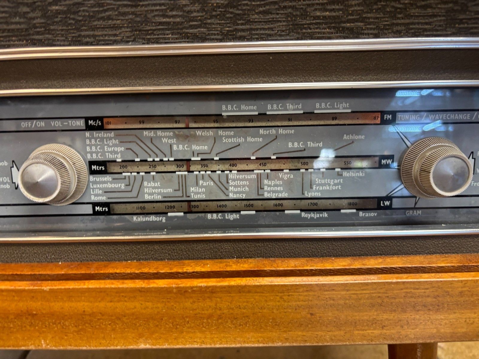 Mid Century G.R.D Model 204 Radiogram photo furniture