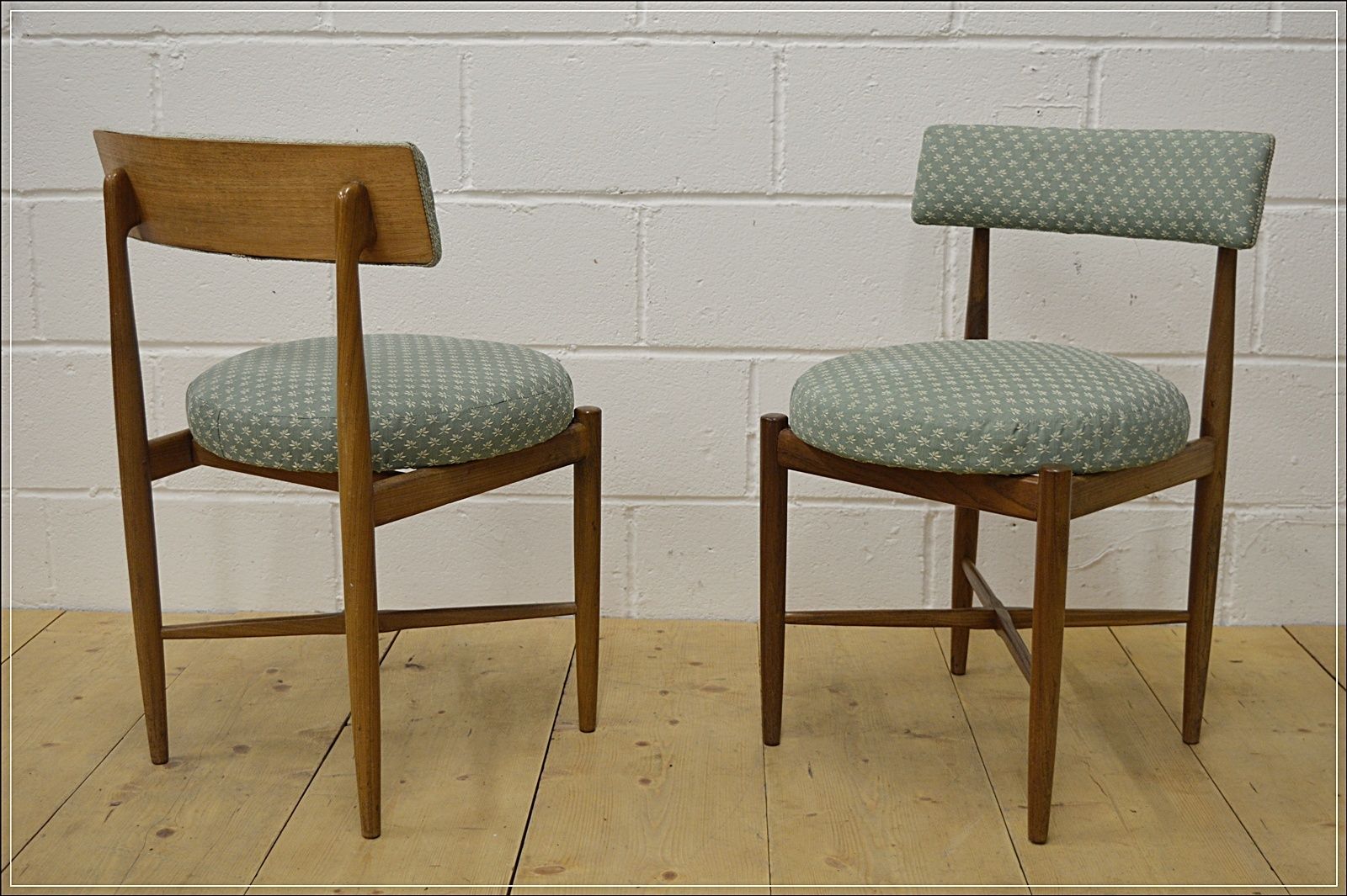 Vintage Dining Chairs X4  G Plan Fresco Solid Teak Danish Design Mid Century