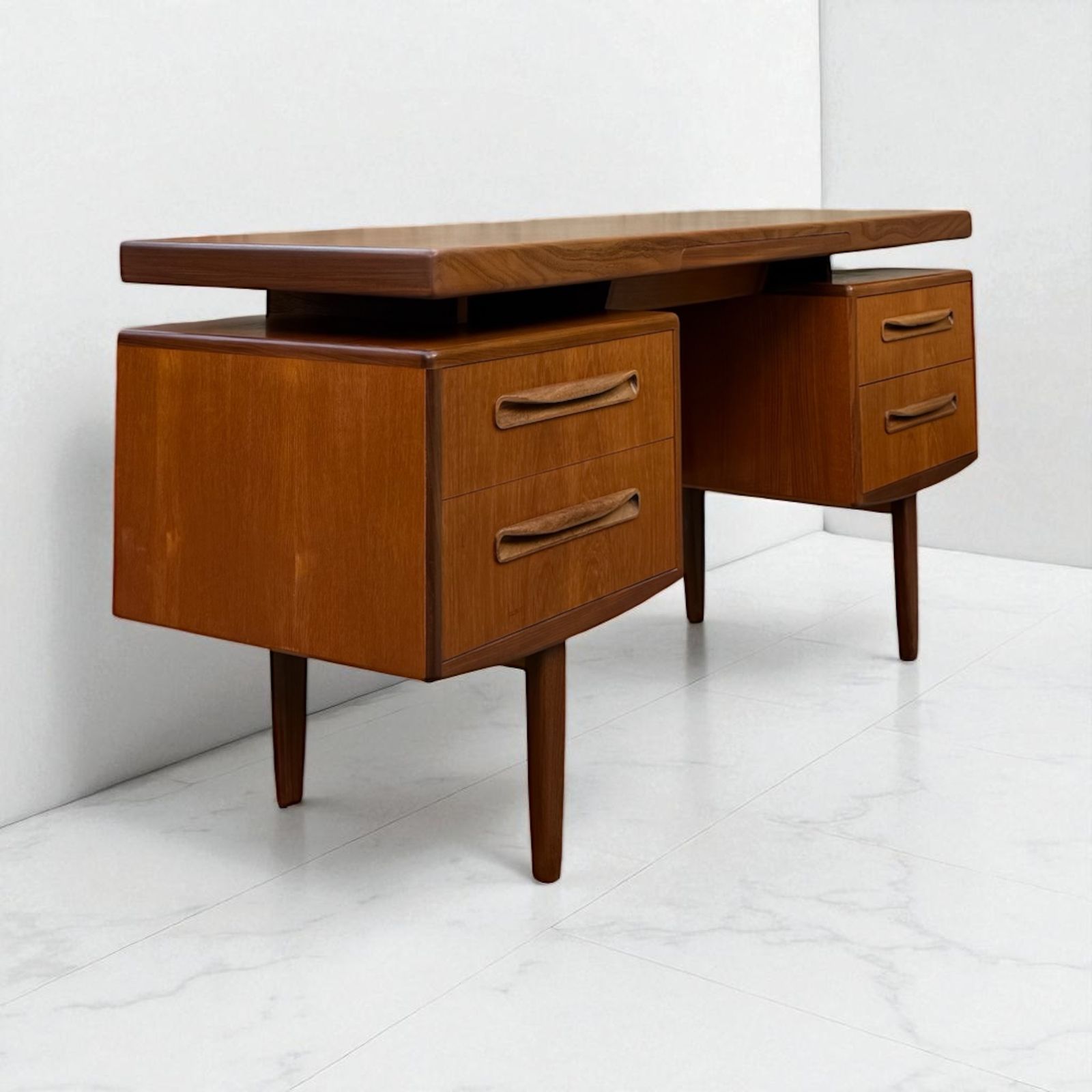 Victor Wilkins For G Plan Mid Century 1960s Teak Desk photo for sale