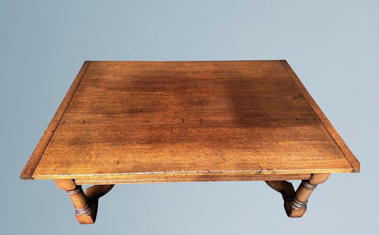 photo vinterior Large Oak Two Drawer Coffee Table