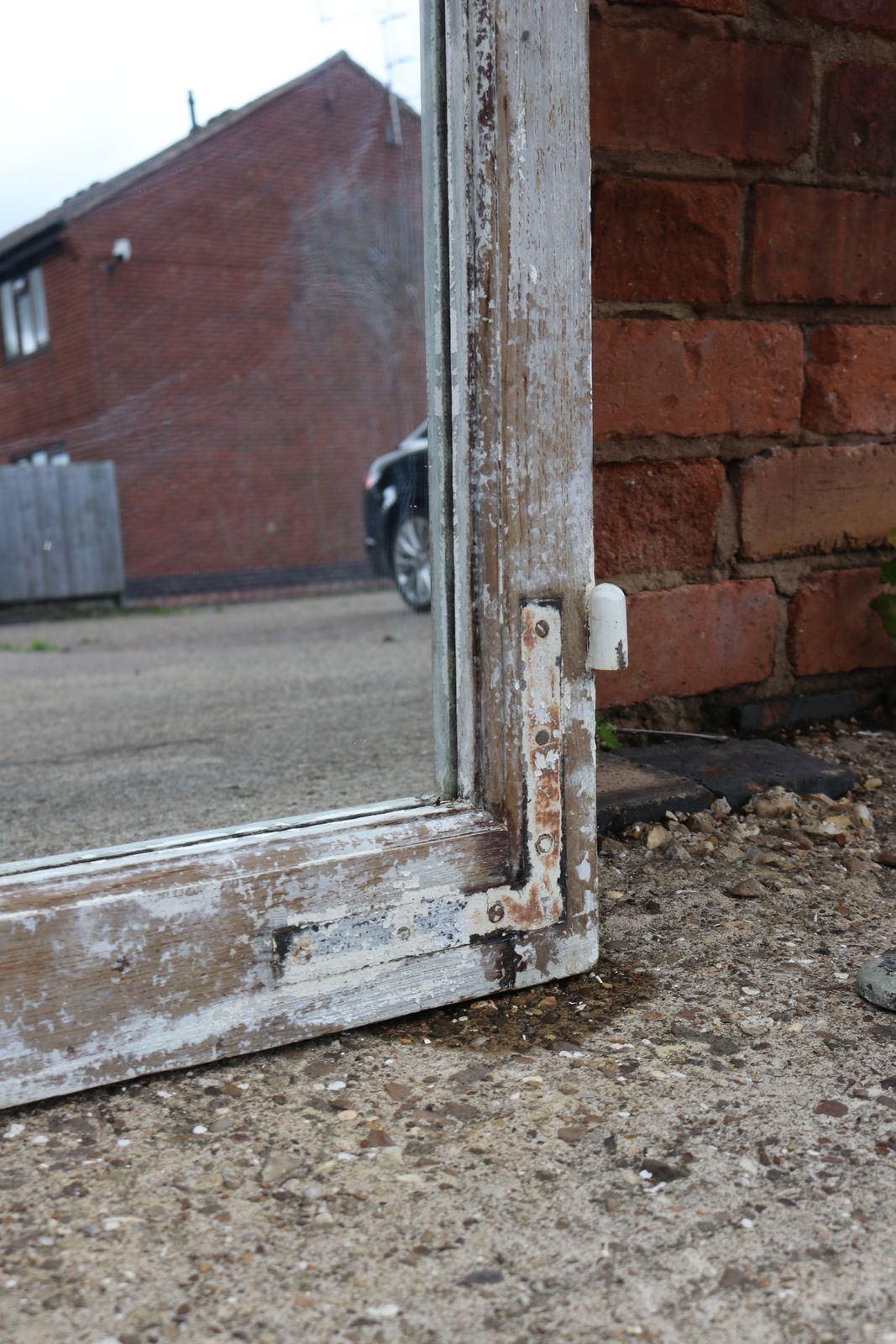 Antique French Chateau Floor Standing Mirror Doors 195 Cm High photo 800.0
