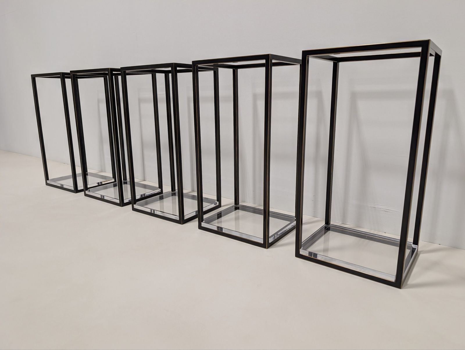 Port 68 Drake Bronze Wall Shelving (Set Of 5) photo vinterior