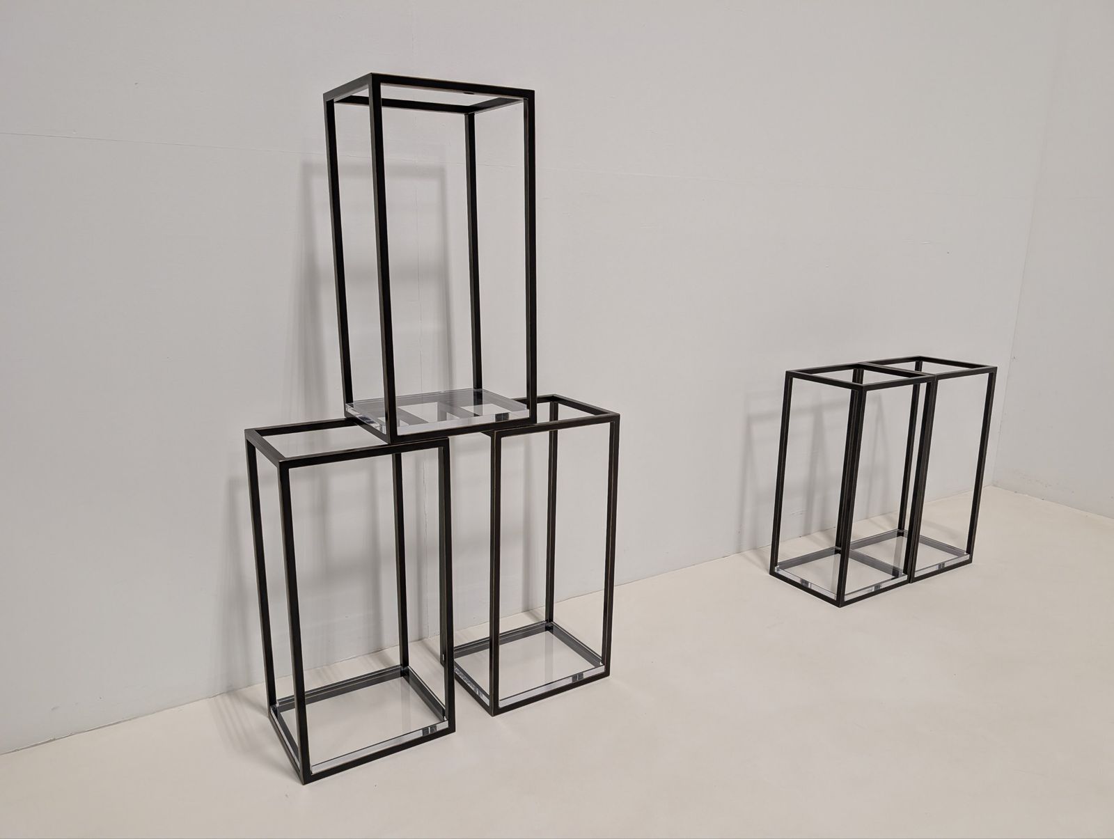 photo vintage Port 68 Drake Bronze Wall Shelving (Set Of 5)