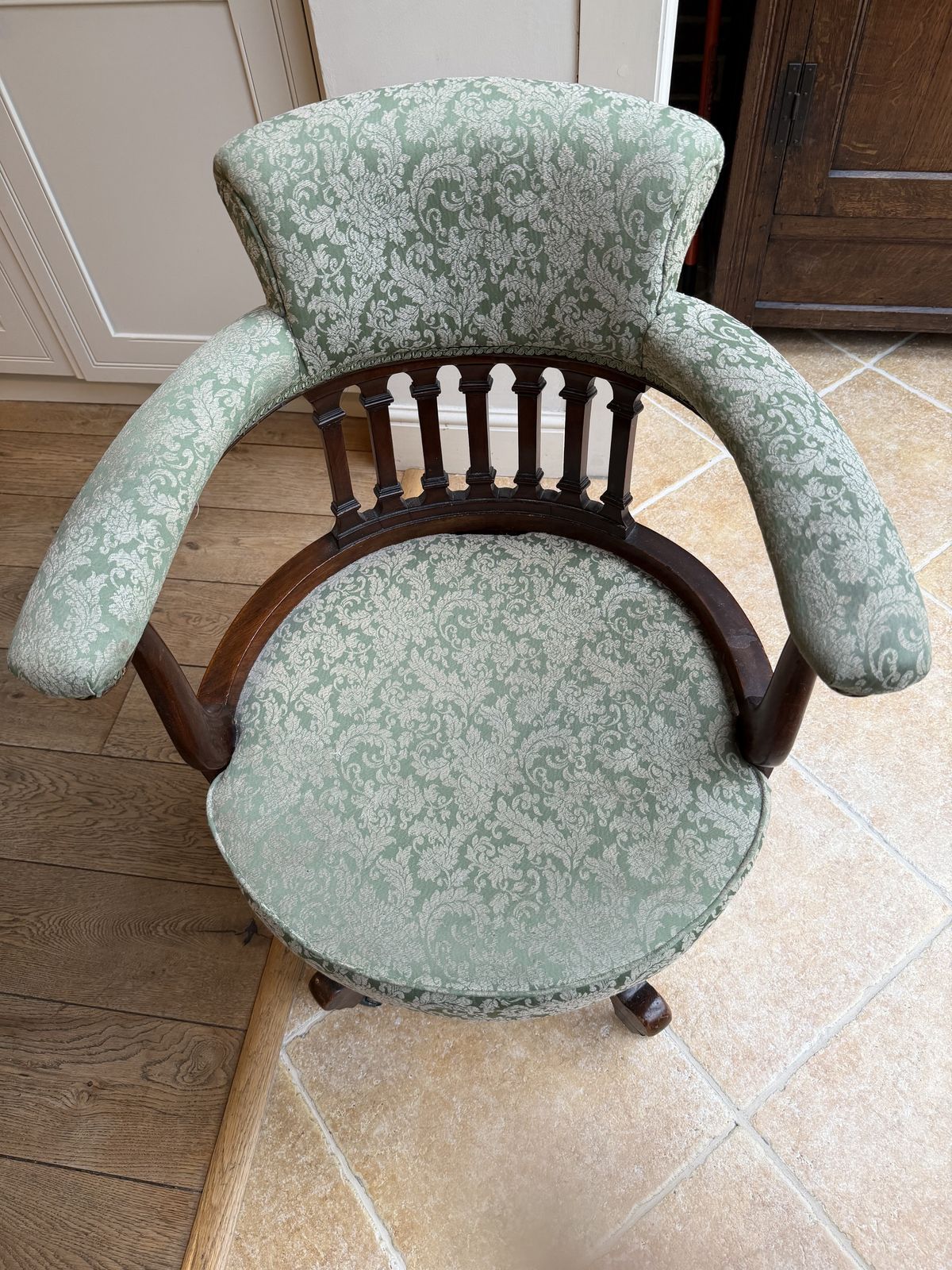 Victorian Revolving Captains Chair photo furniture