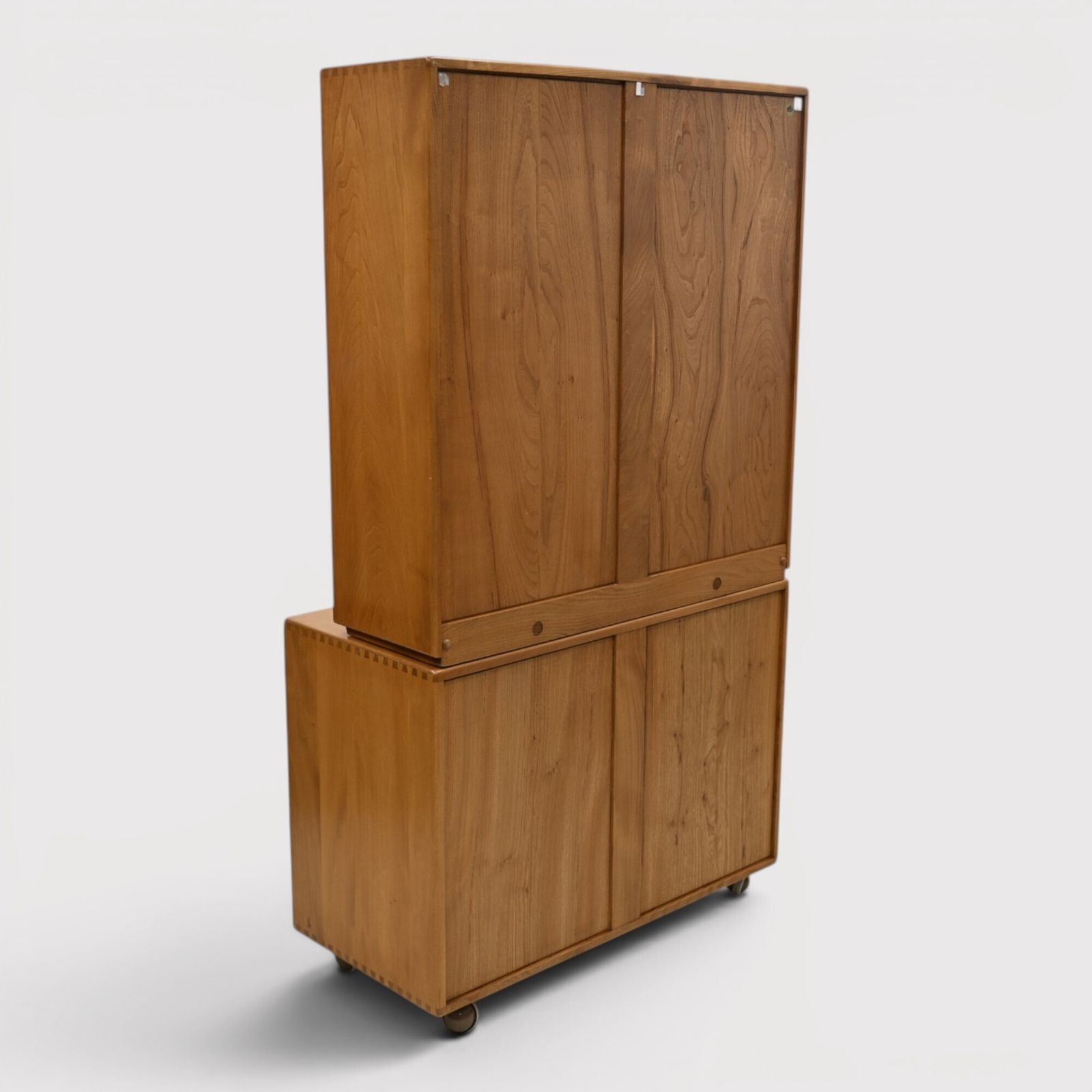 Ercol Windsor Bookcase 2 Doors Ercol's Light Finish Free Uk Delivery* photo Furniture