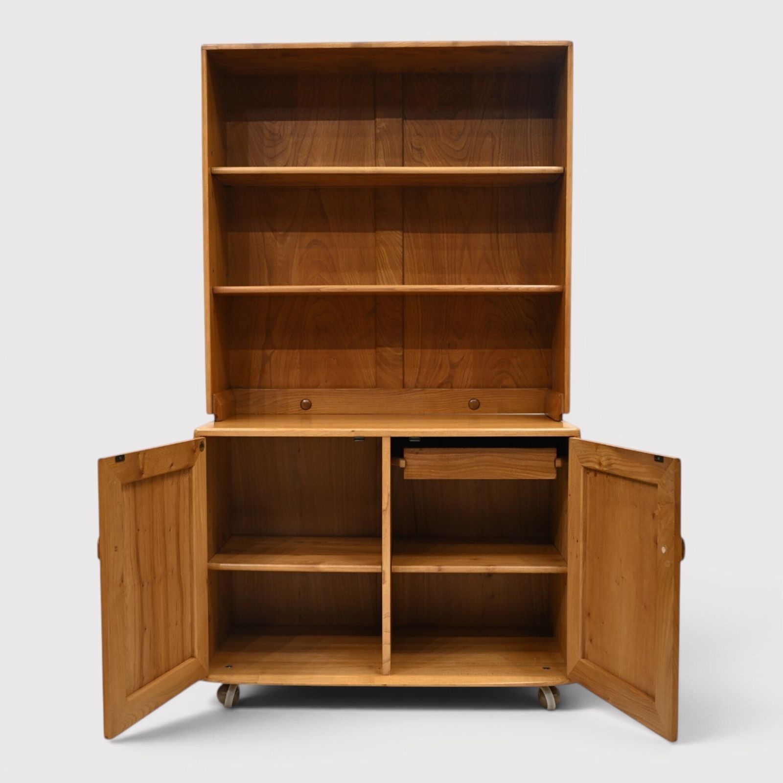 photo furniture Ercol Windsor Bookcase 2 Doors Ercol's Light Finish Free Uk Delivery*
