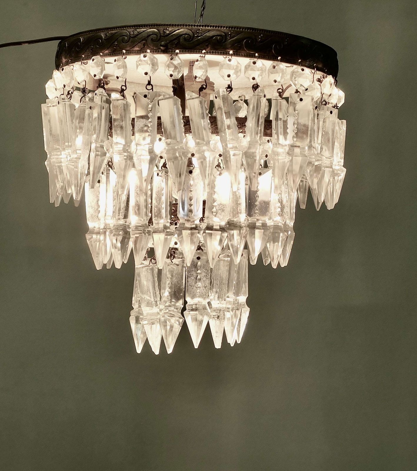 3 Tier Waterfall Chandelier A Charming Waterfall Tiered Pendant Chandelier