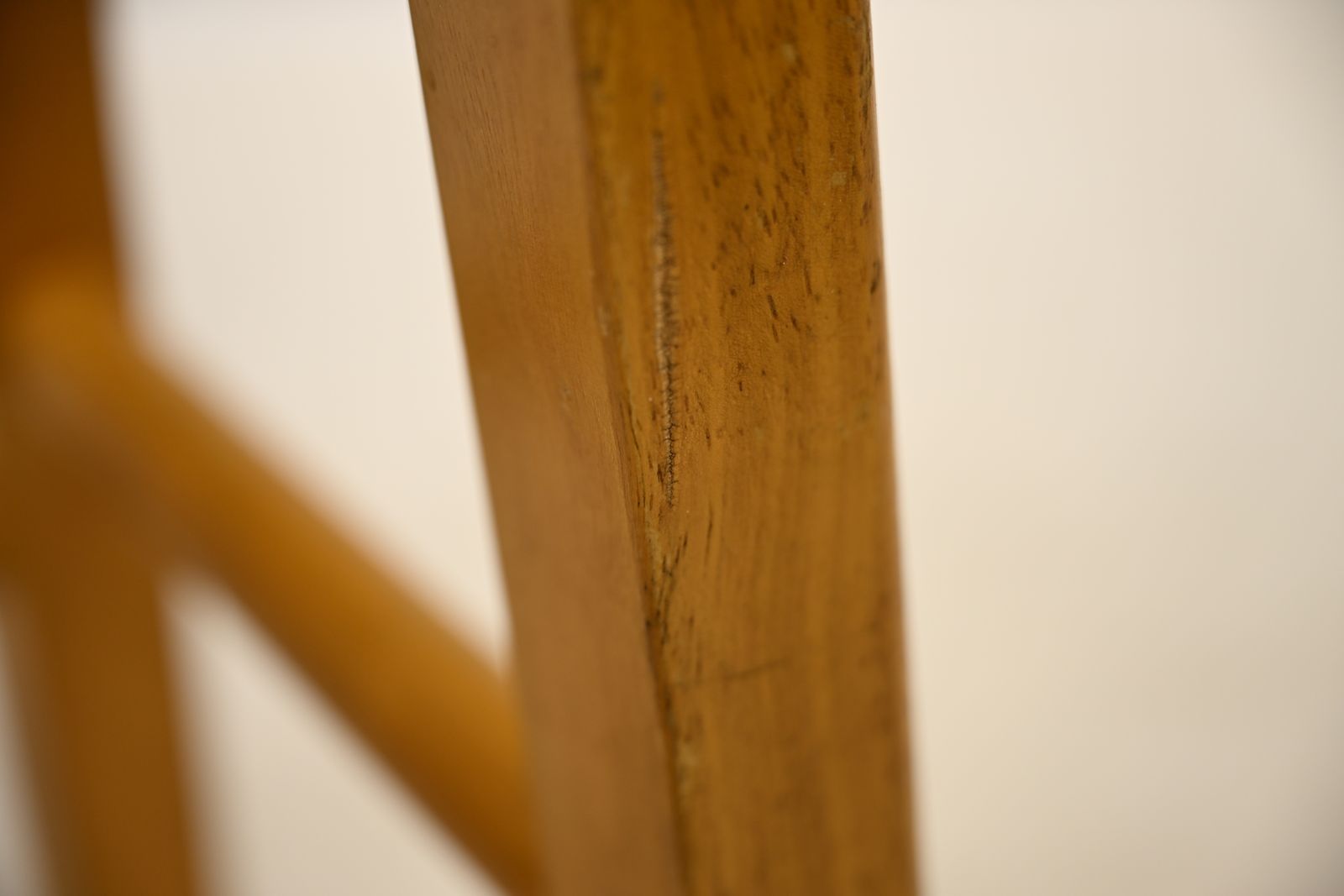 Furniture Pair Of Breakfast Bar Stools 66cm Seat Height Vintage Beech Free Uk Delivery* photo