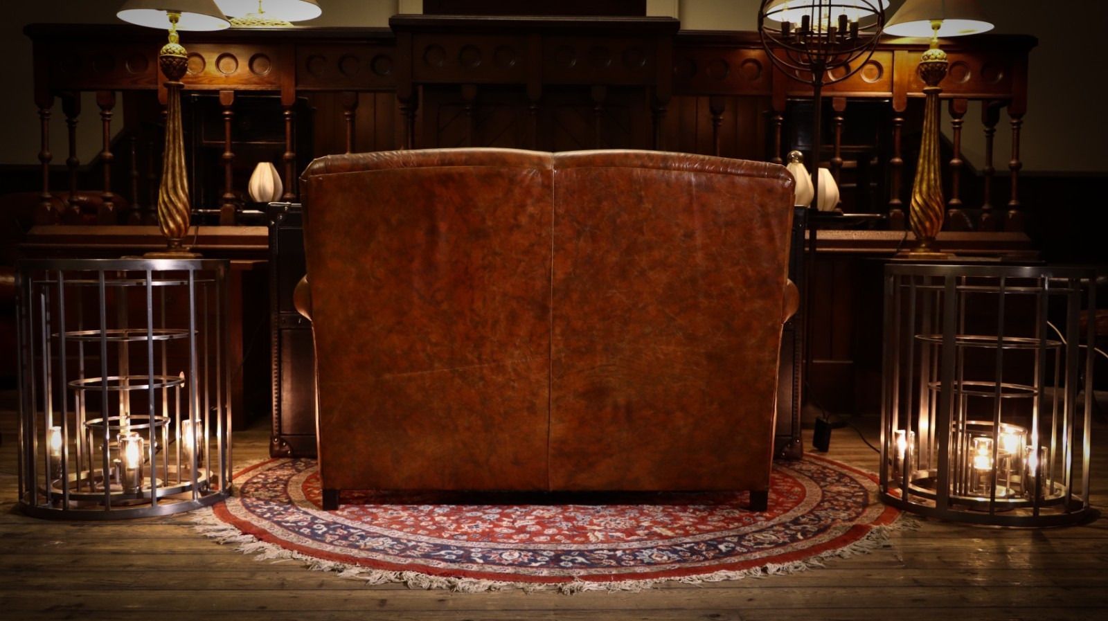 1750.0 Stunning Tetrad Prince Midi 2 Seater Leather Club Small Sofa Brompton Tan 🚚🇬🇧 photo