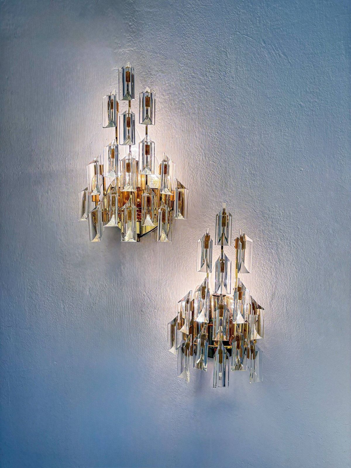 Pair Of Oscar Torlasco, Murano Glass, Italy, 1970s photo furniture