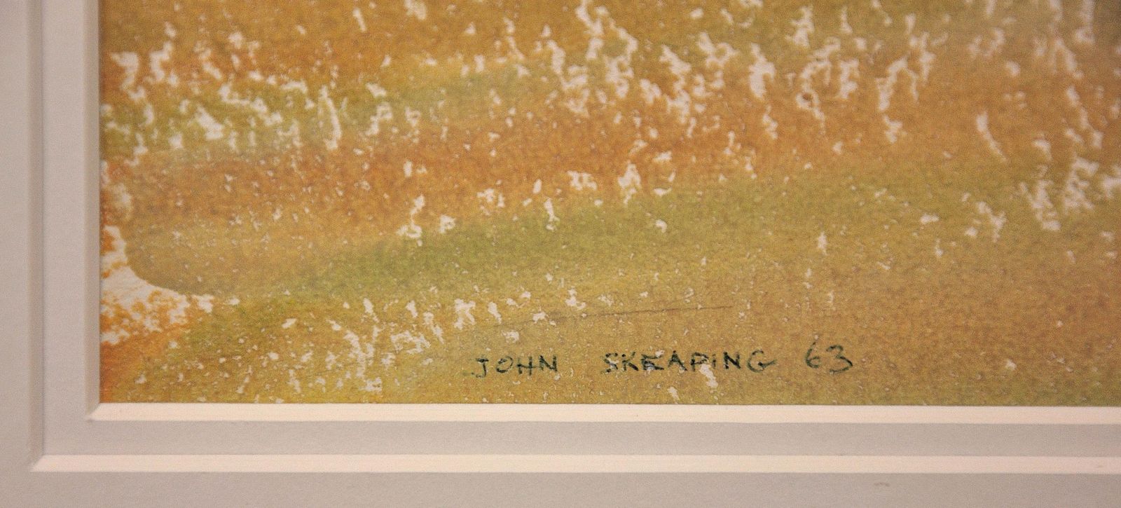 John Rattenbury Skeaping 1901 To 1980. English. A Three Horse Race, 1963. Mid 20th Century Gouache & Watercolour Horse Racing Painting. photo for sale