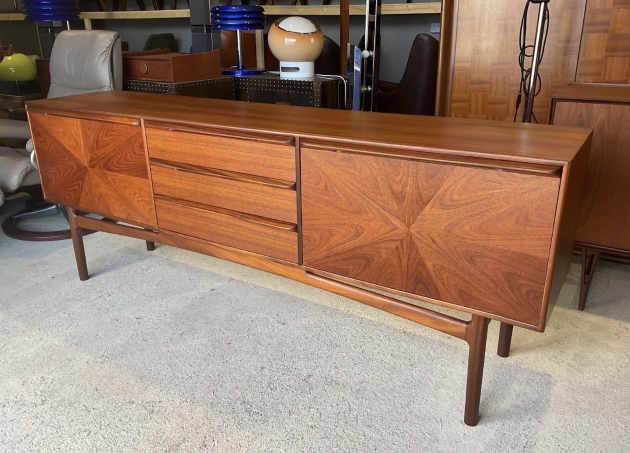 McIntosh Teak Sideboard By Tom Robertson Sunburst Collection photo for sale