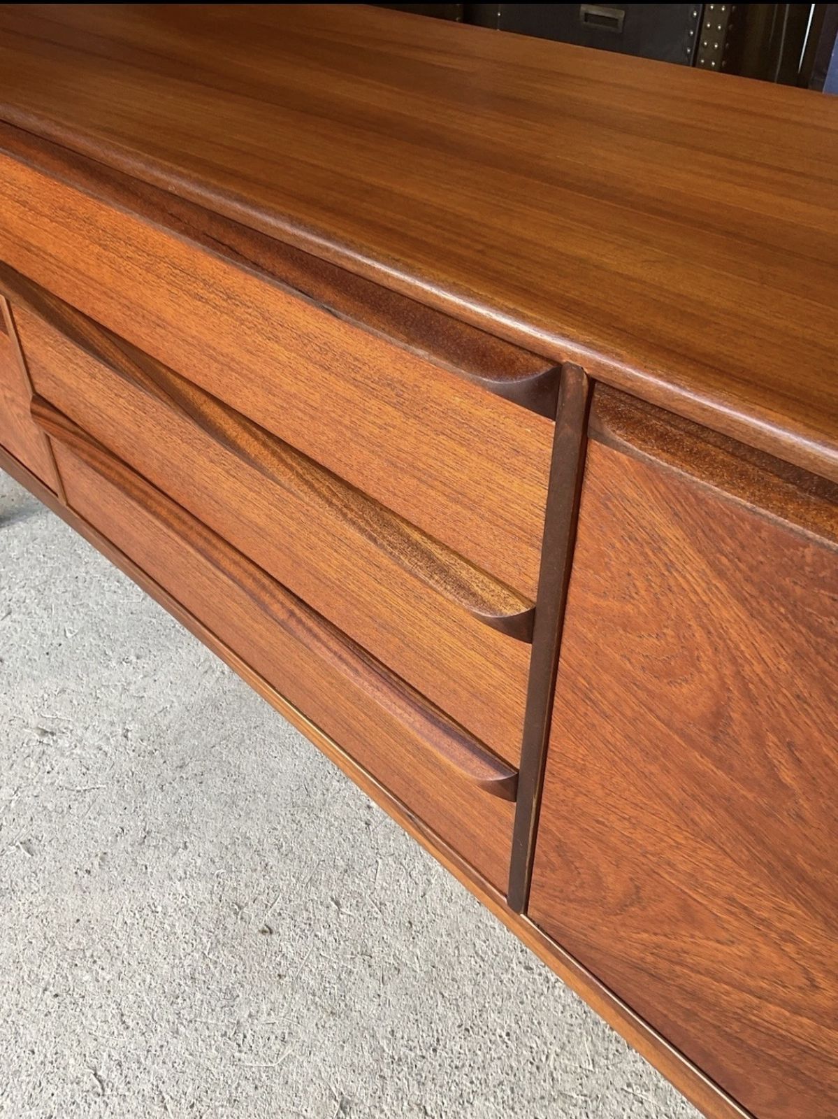 McIntosh Teak Sideboard By Tom Robertson Sunburst Collection photo 1785.0