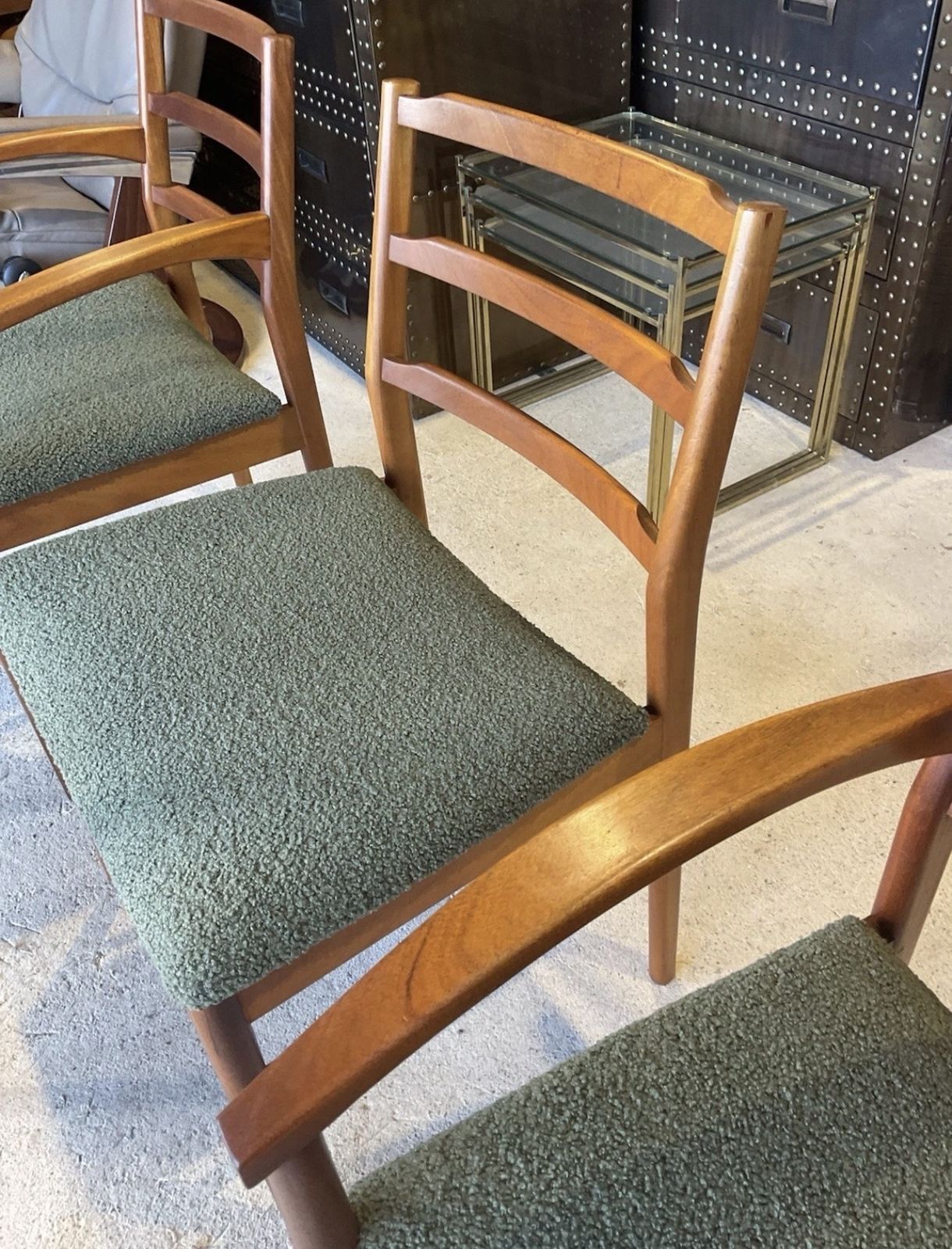 photo vinterior Set Of 6 Dining Chairs By McIntosh Mid Century Vintage Danish Style